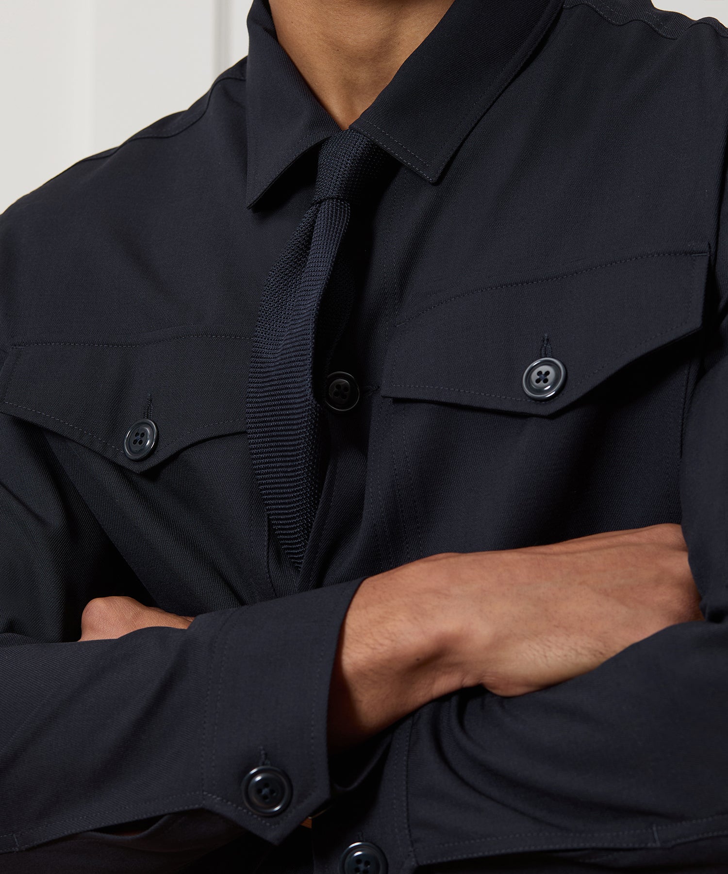 Italian Cavalry Twill Utility Shirt - Image 4