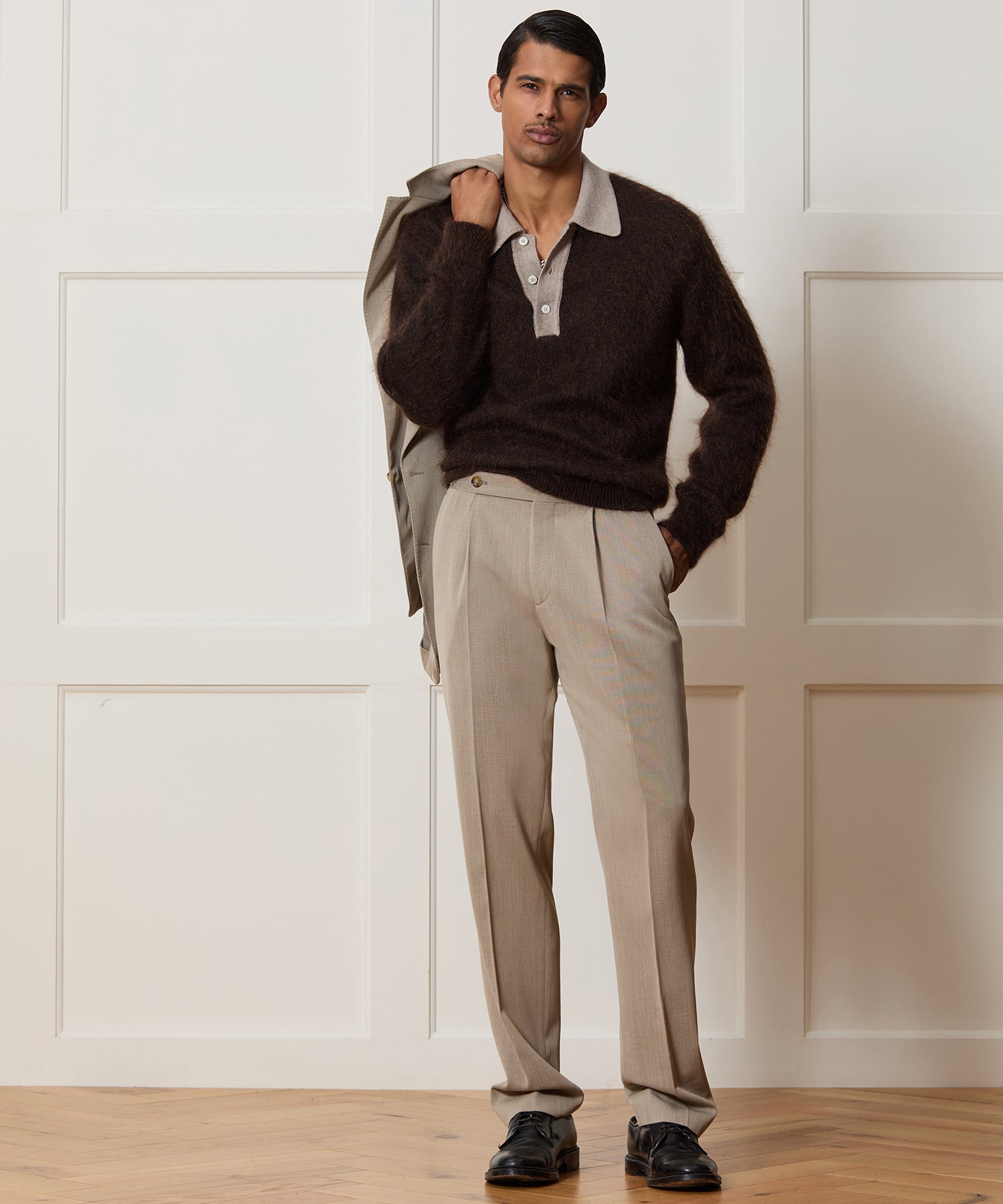 Italian Cavalry Twill Side Tab Trouser - Image 3