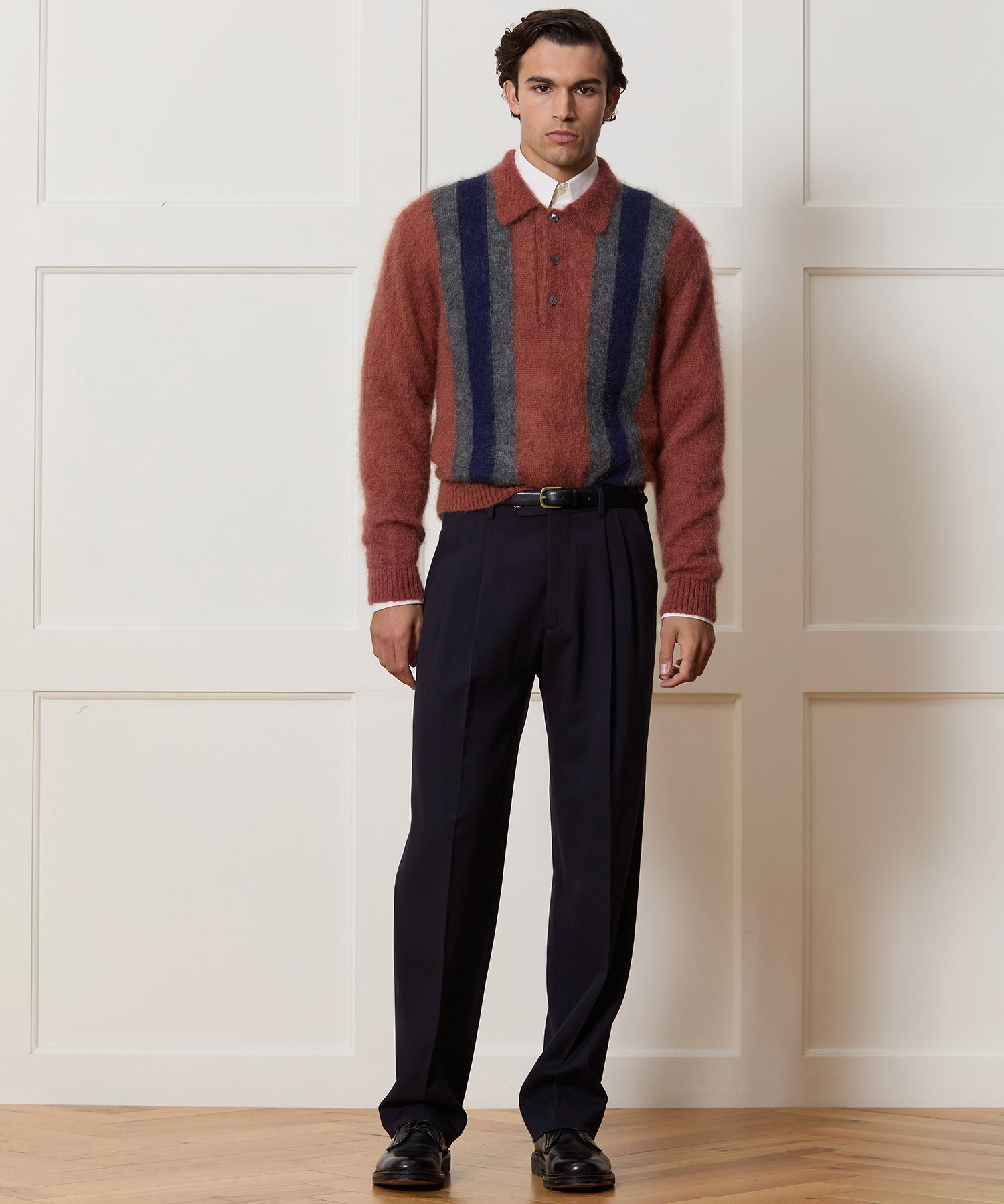 Italian Mohair Sweater Polo - Image 3