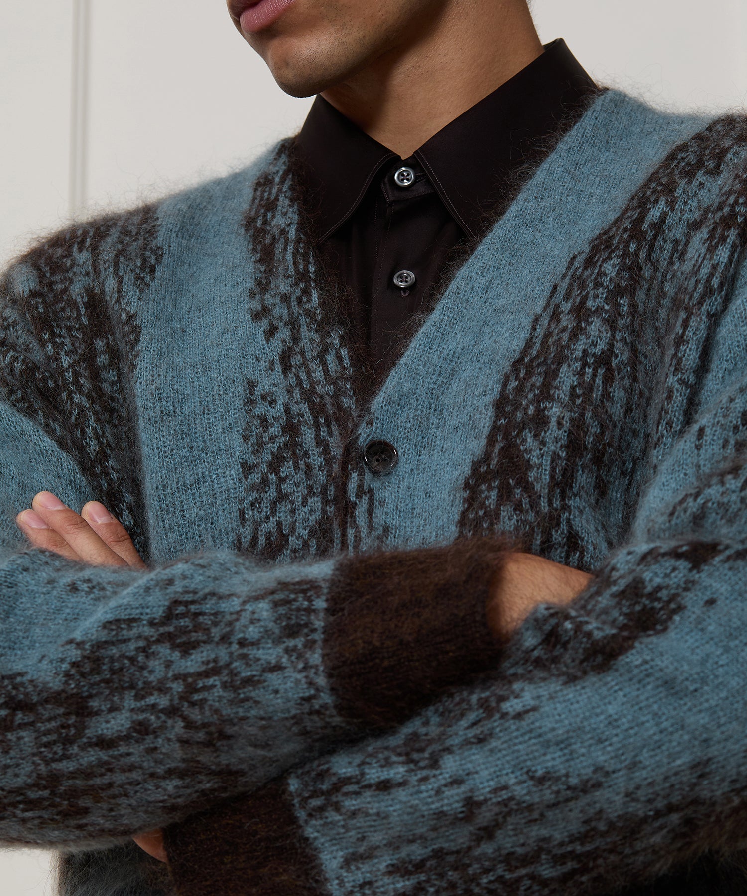 Italian Mohair Cardigan - Image 4