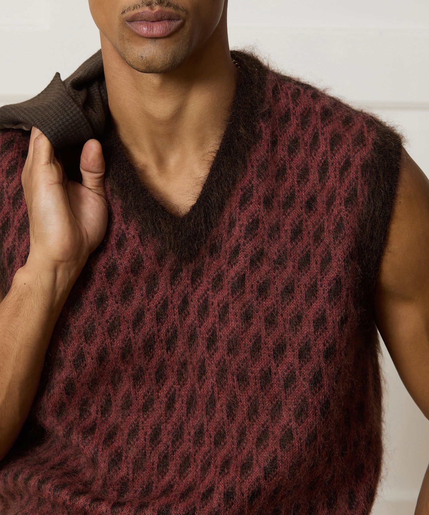 Italian Mohair Sweater Vest - Image 4