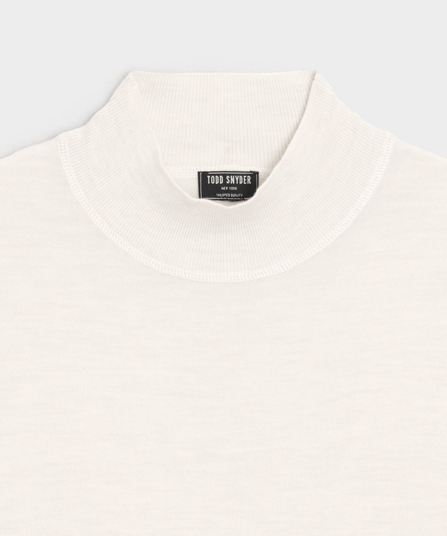 Merino Mock Neck Sweater - Image 6