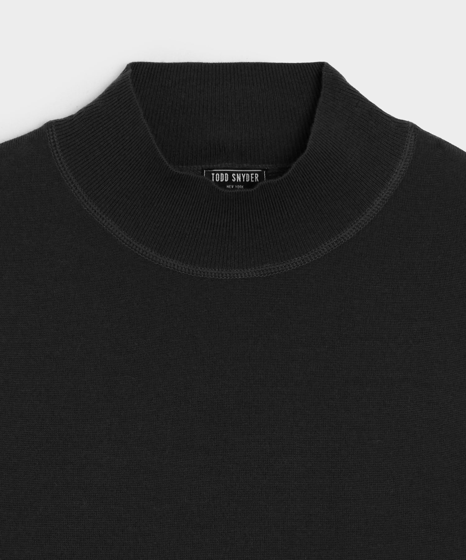 Merino Mock Neck Sweater - Image 6