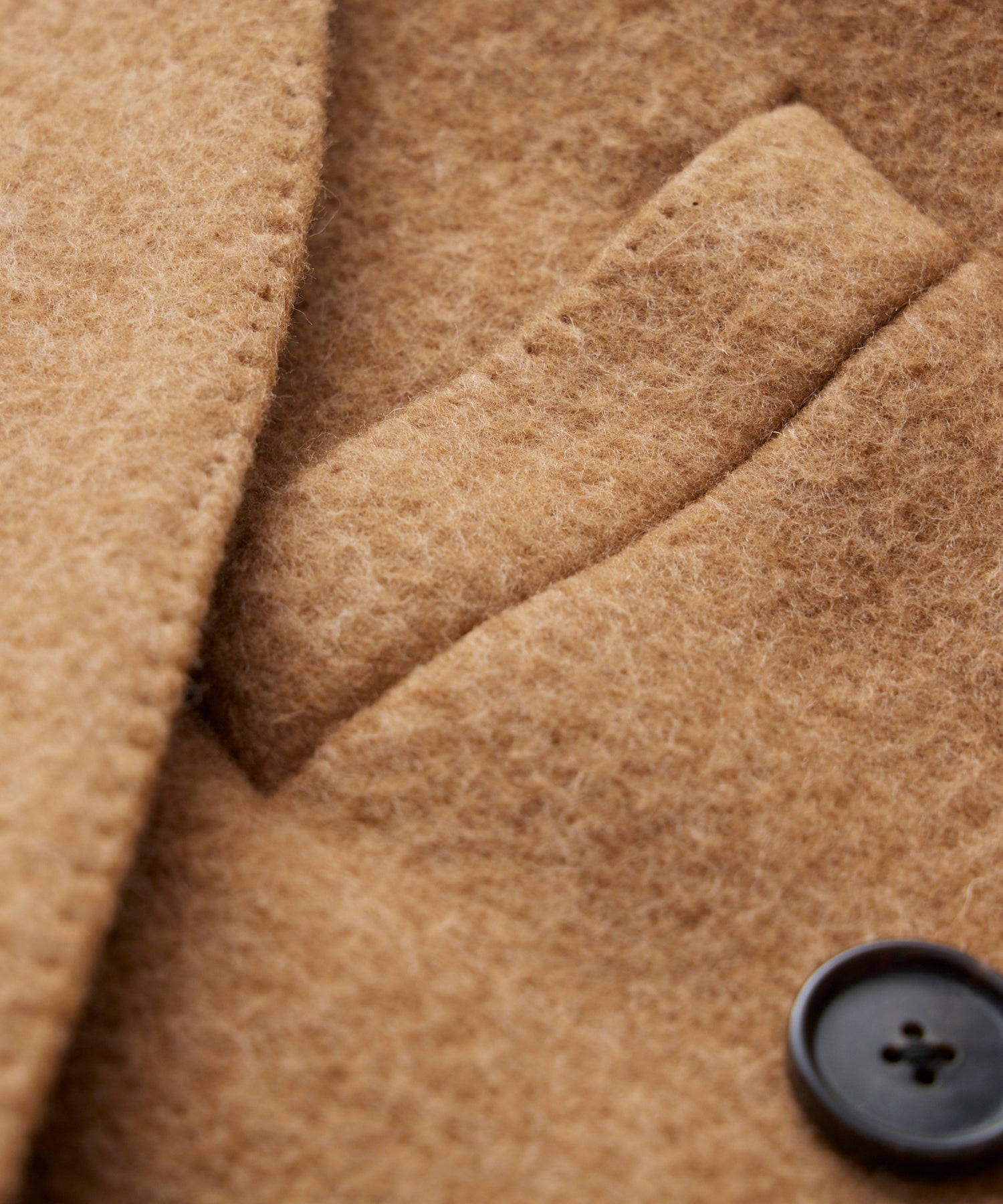 Italian Wool Peak Lapel Topcoat - Image 7