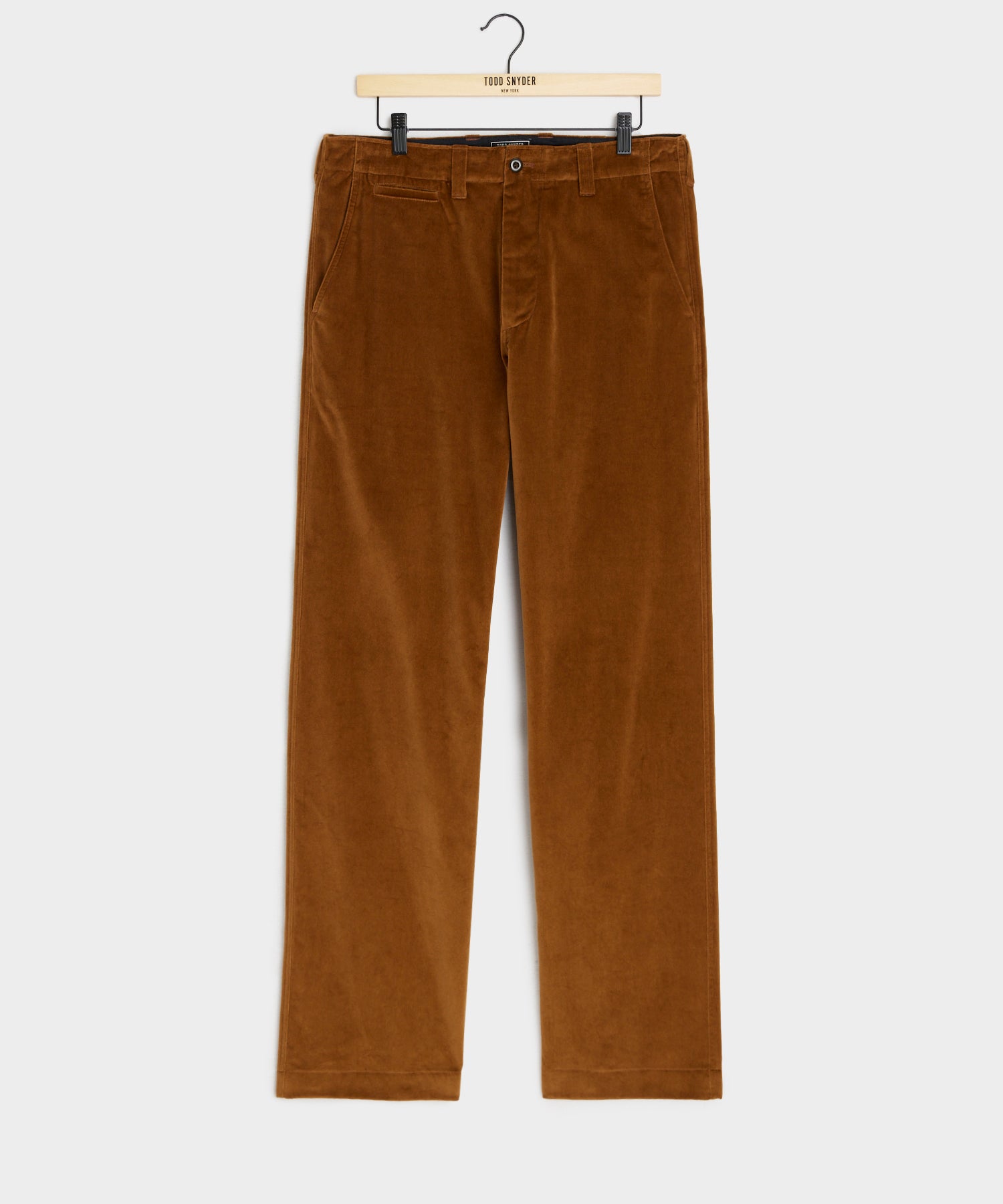 Relaxed Italian Velvet Trouser