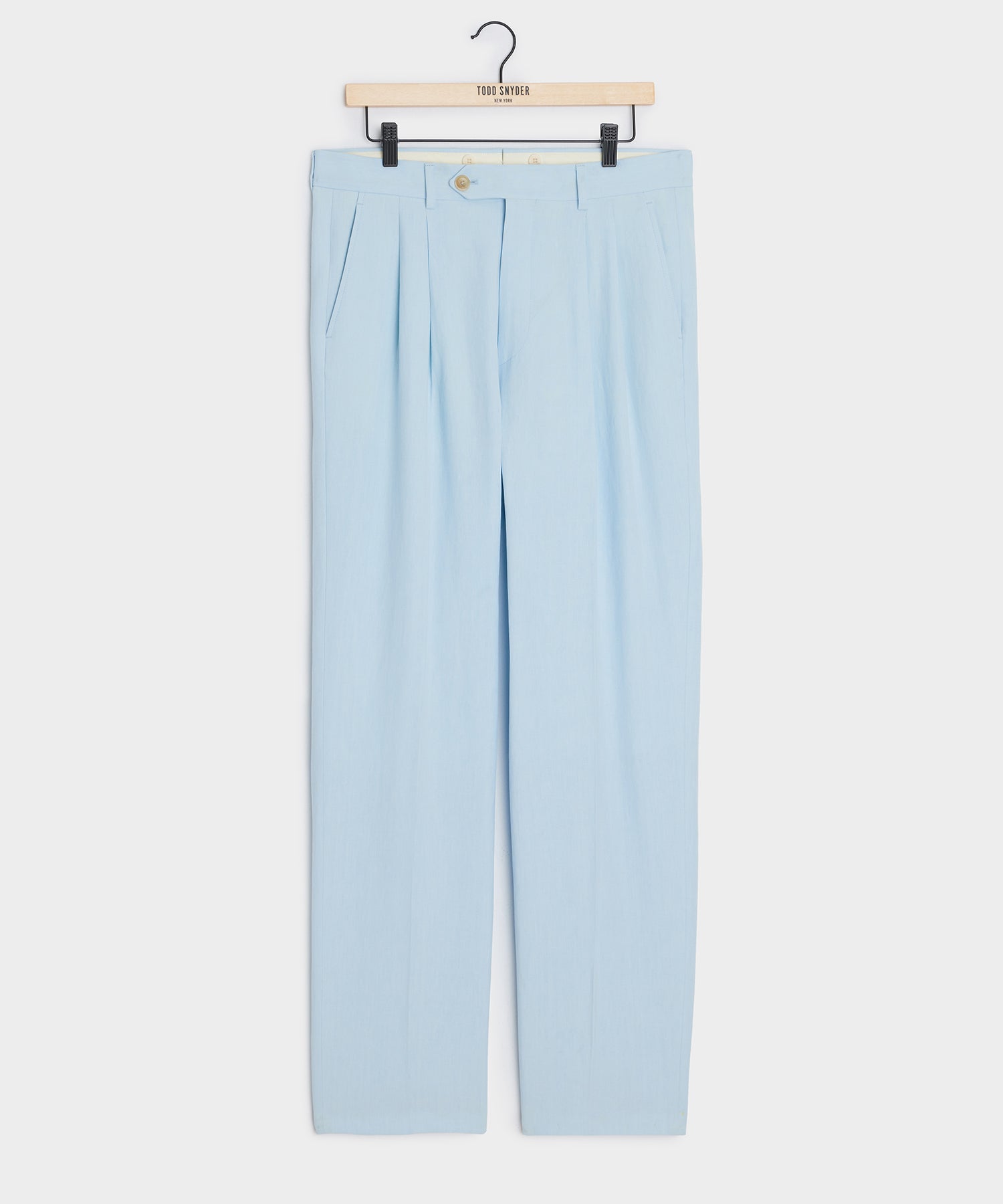 Italian Sueded Linen Wythe Trouser