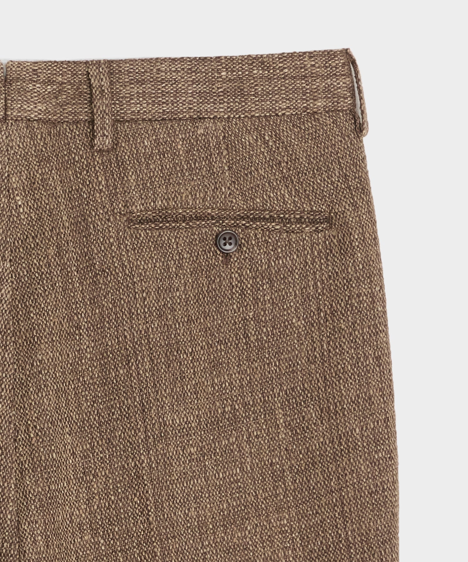 Italian Linen Silk Donegal Wythe Trouser - Image 8