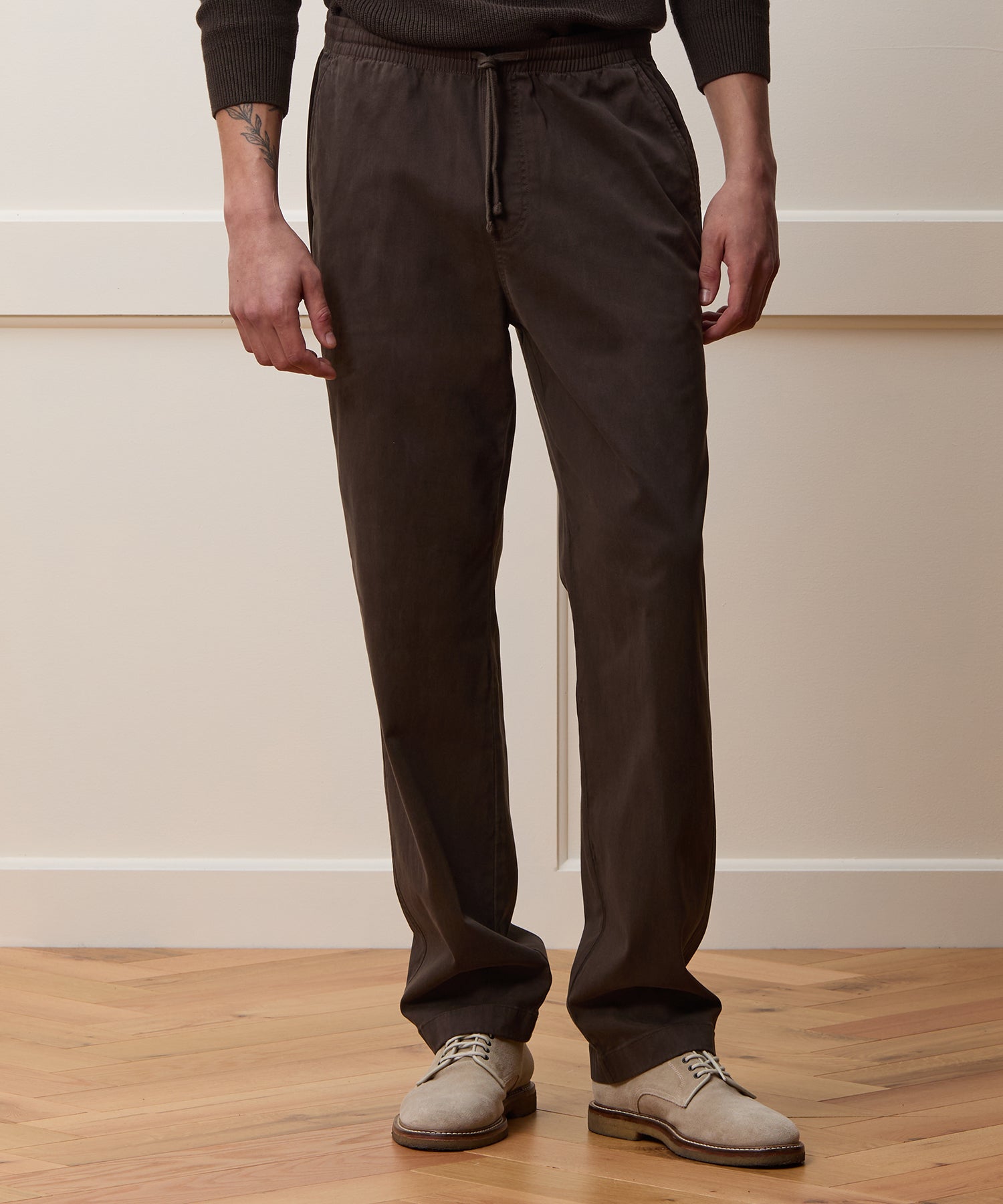 Straight Fit Cotton Weekend Pant - Image 2