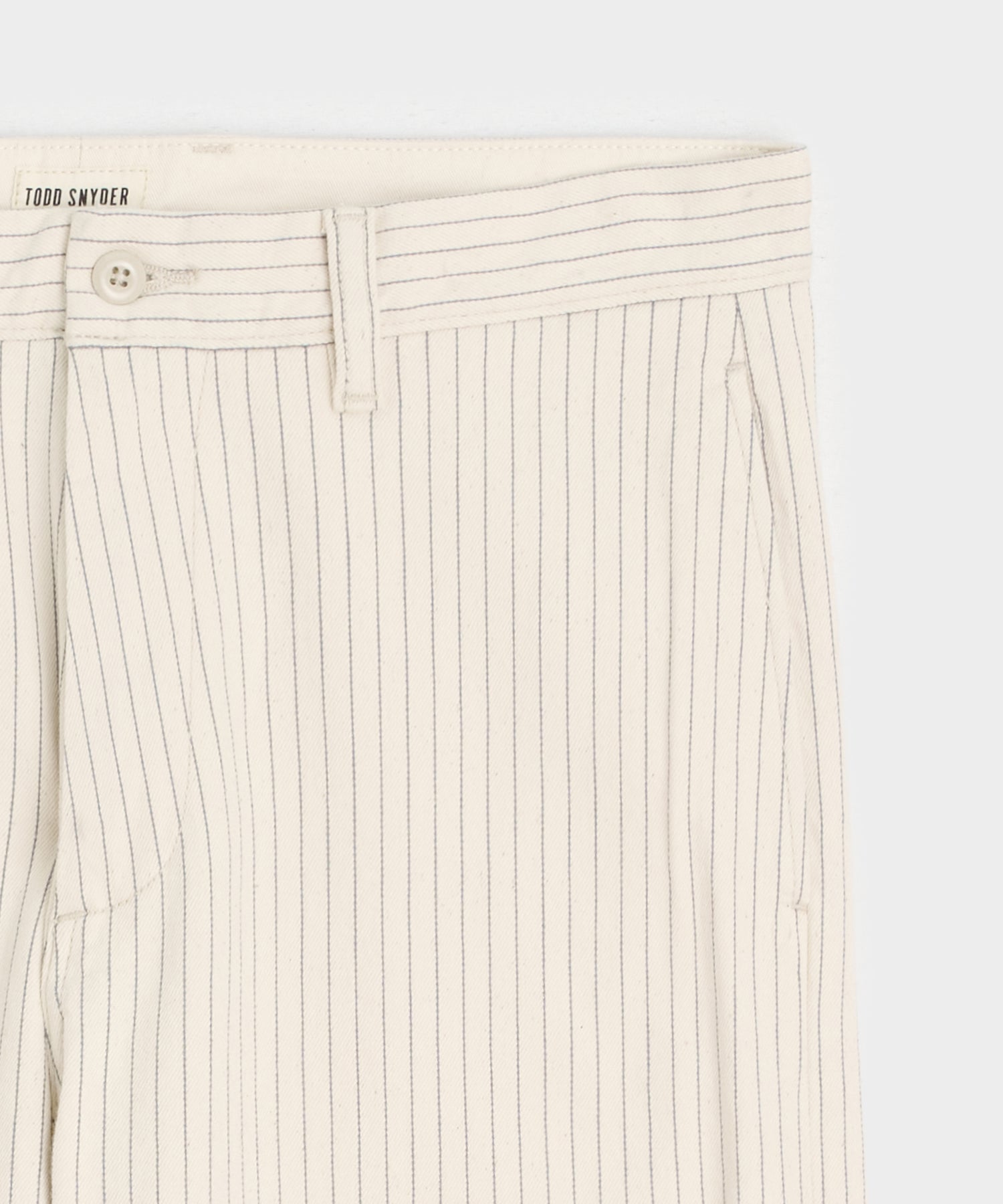 Relaxed Striped Denim Chino - Image 6