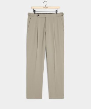 Italian Gabardine Side Tab Trouser