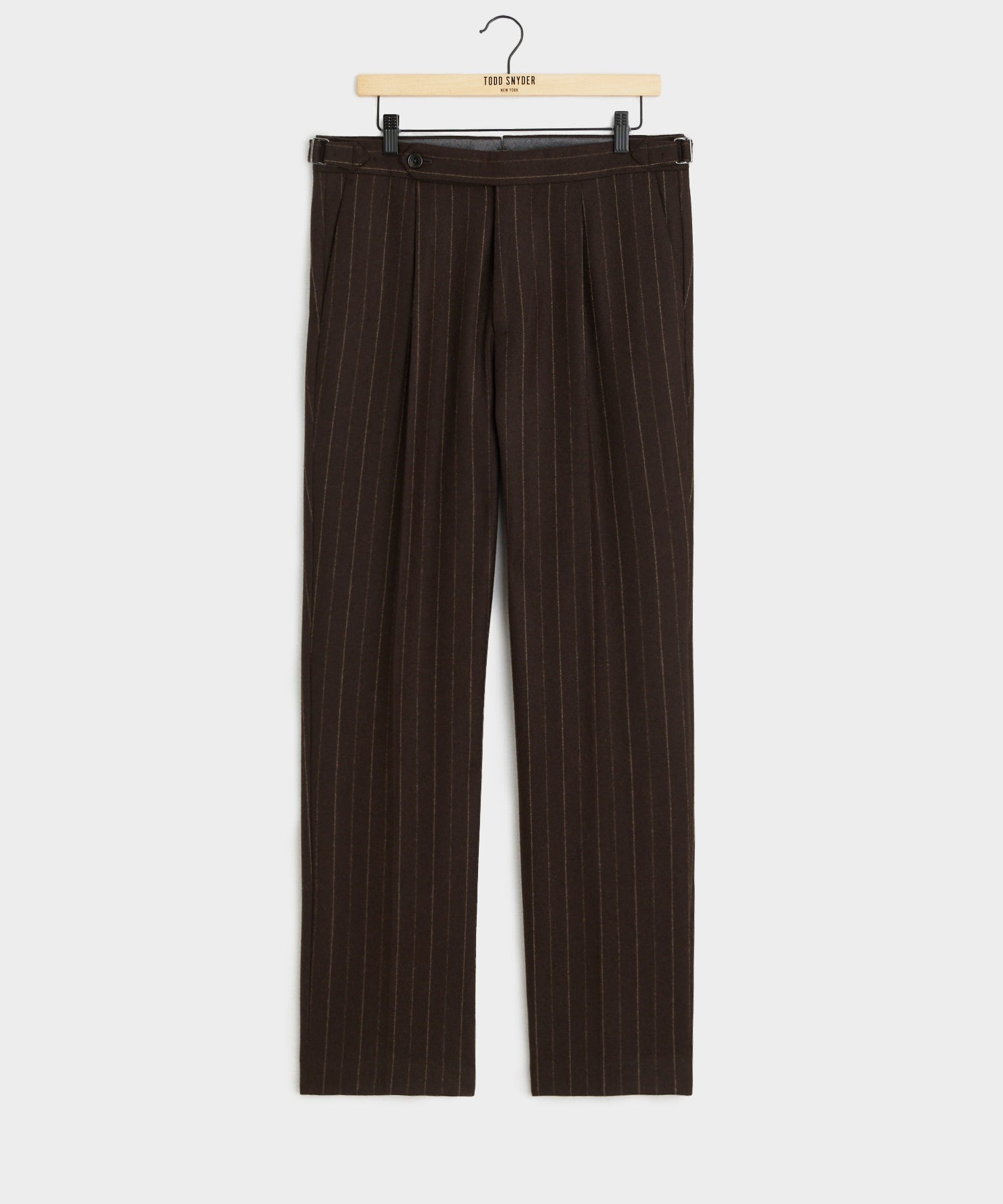 Italian Flannel Side Tab Trouser