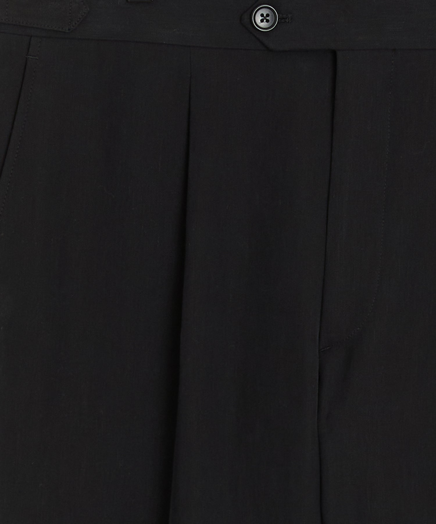 Italian Sueded Linen Side Tab Trouser - Image 6
