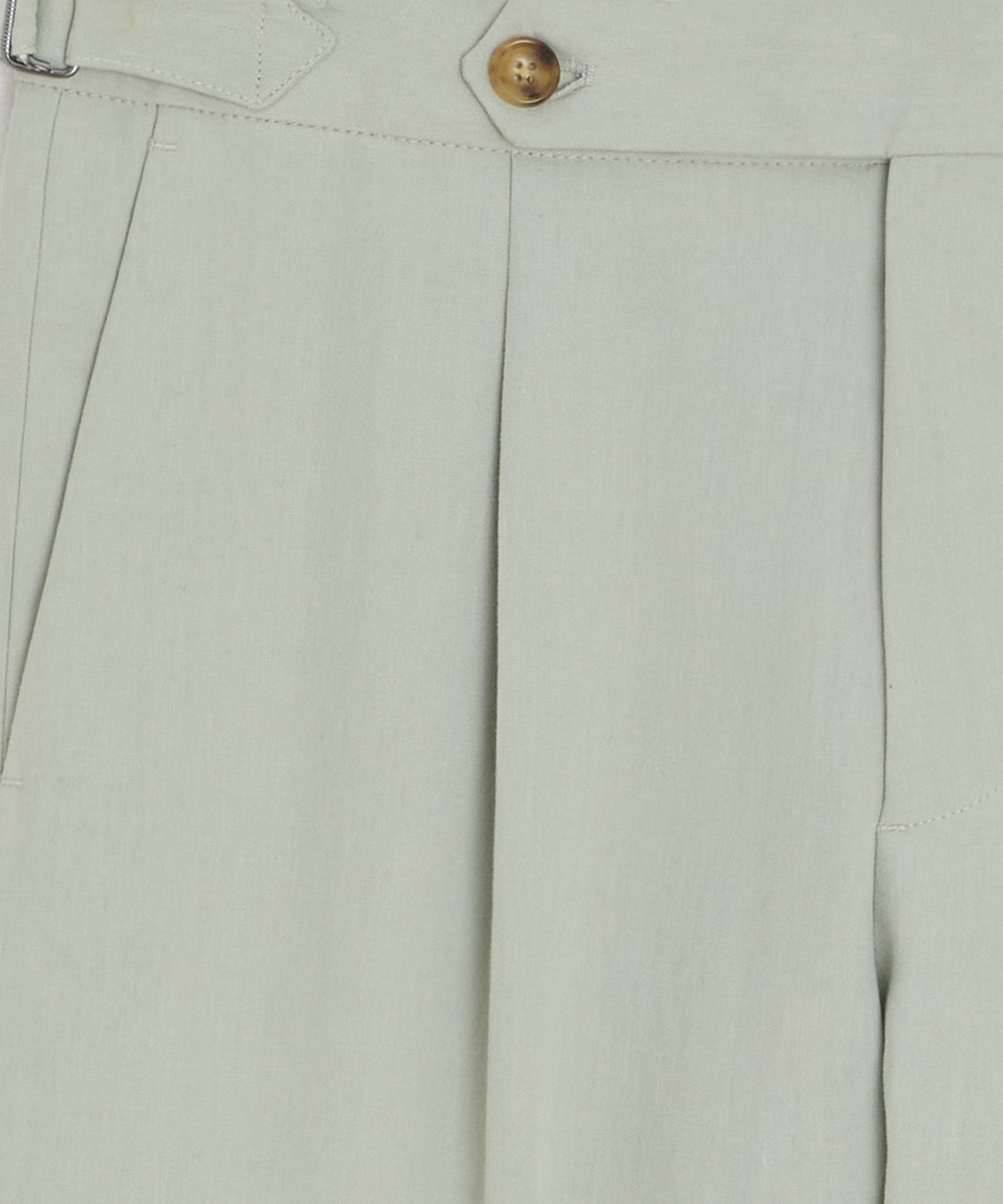 Italian Sueded Linen Side Tab Trouser - Image 6