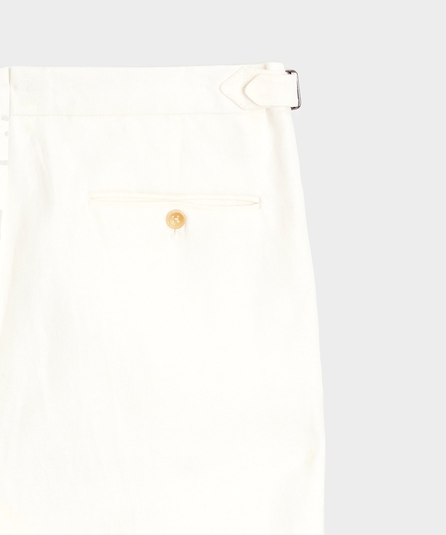 Italian Linen Side Tab Trouser - Image 6