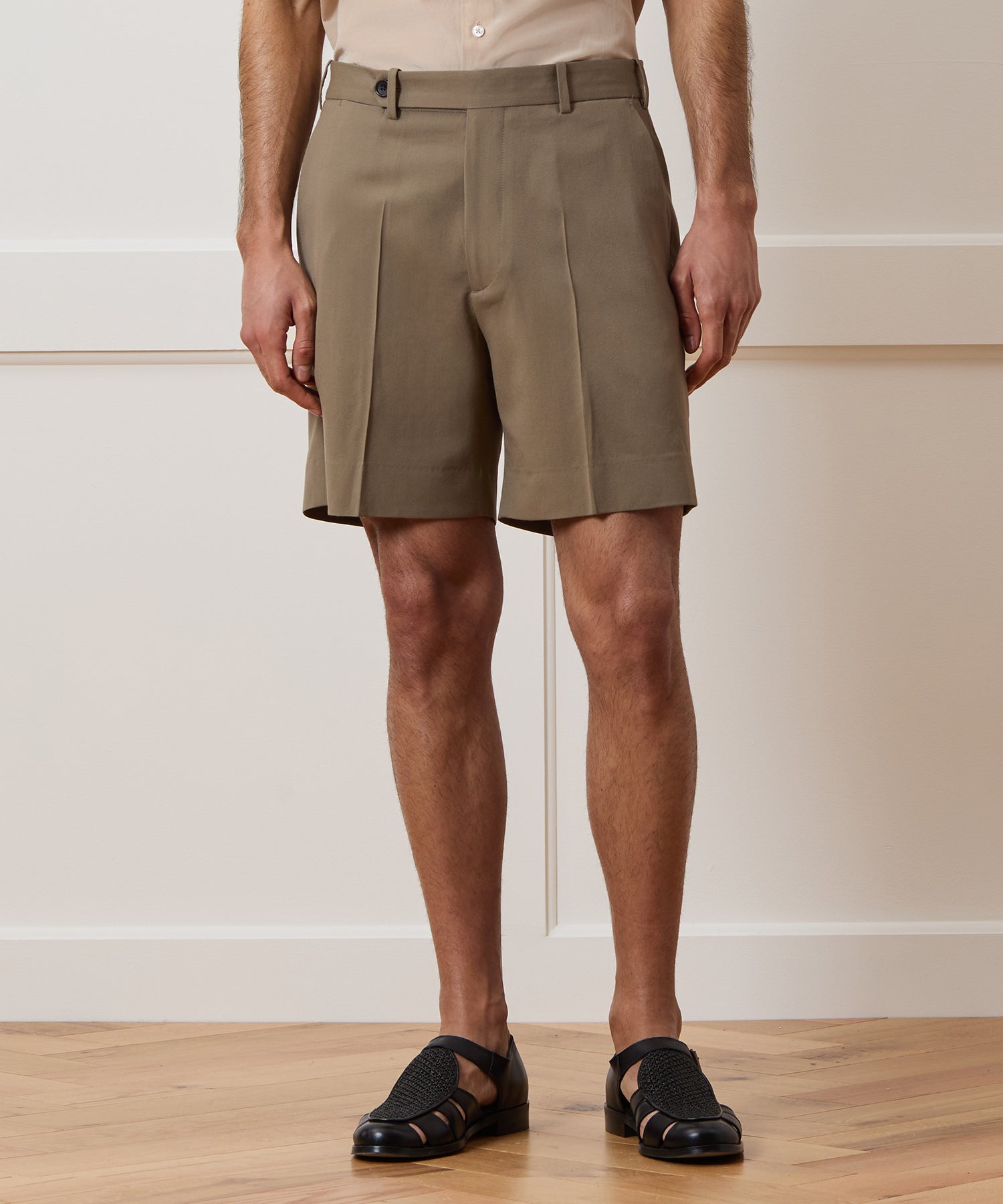 7 Italian Gabardine Tab Short - Image 2
