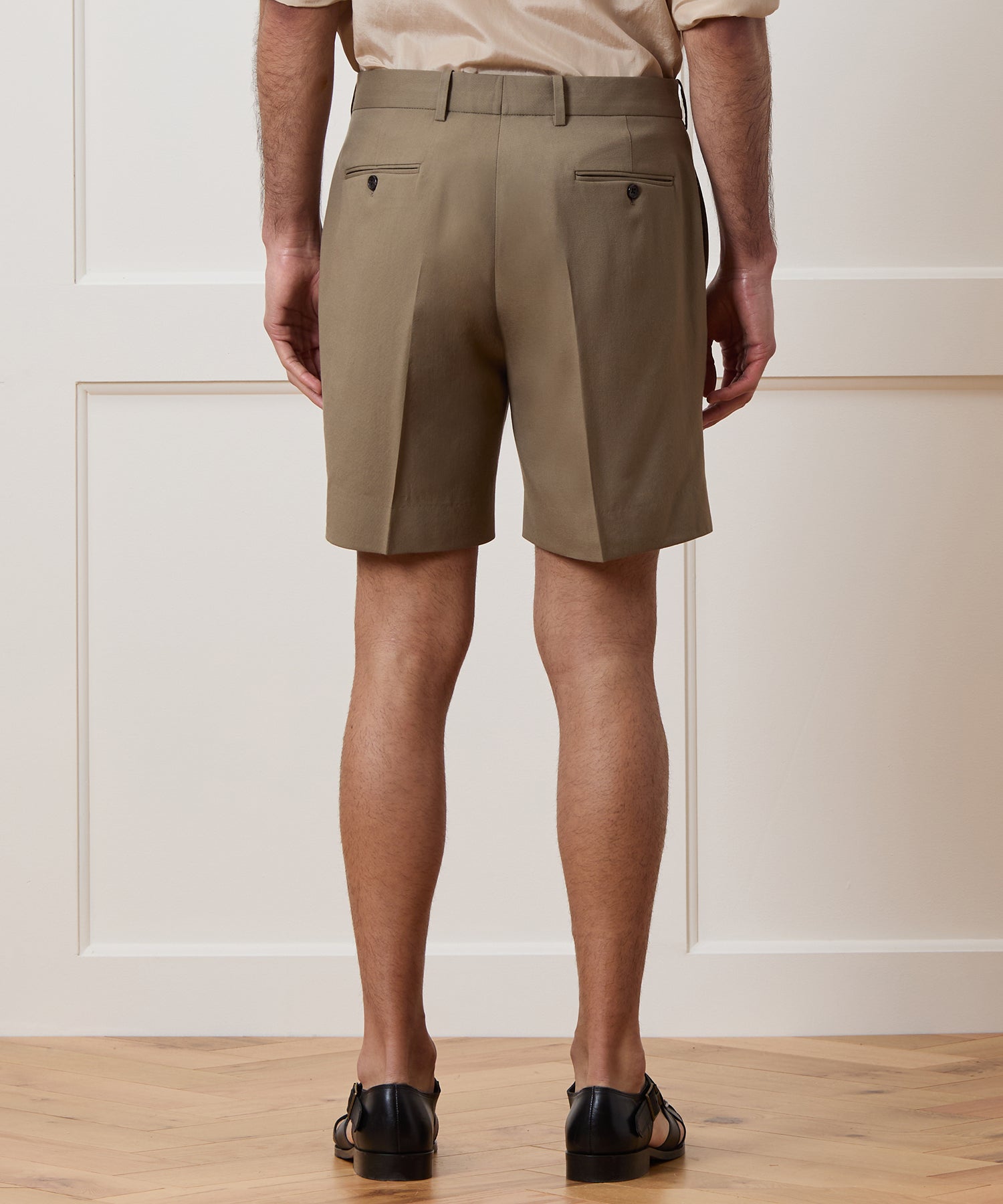 7 Italian Gabardine Tab Short - Image 5
