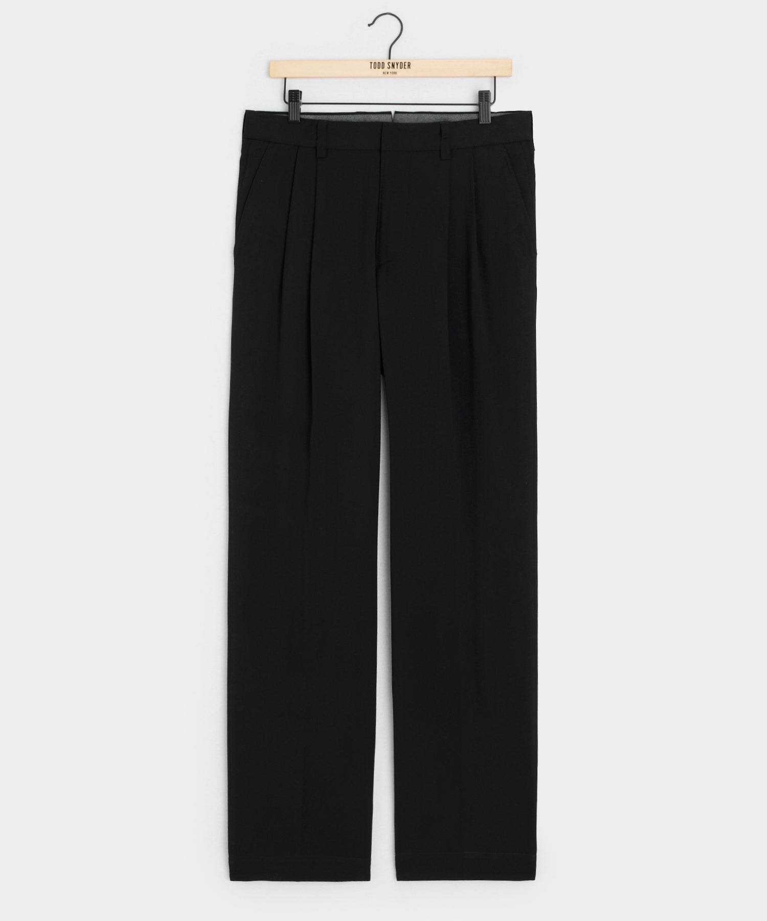 Italian Gabardine Self Belt Trouser - Image 4