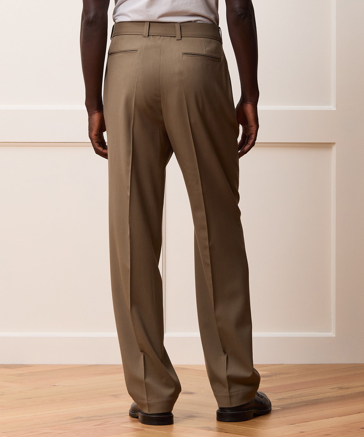 Italian Gabardine Self Belt Trouser - Image 5