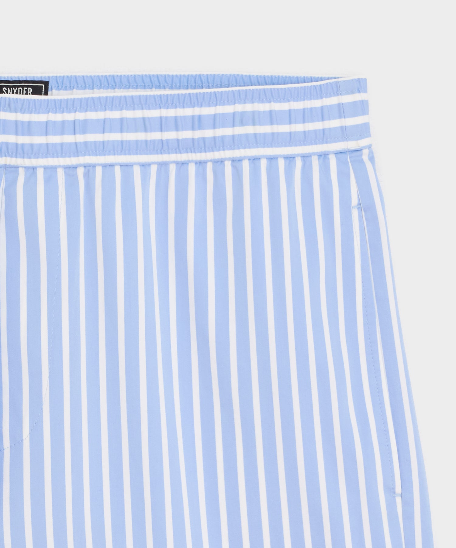 5 Striped Poplin Short - Image 6
