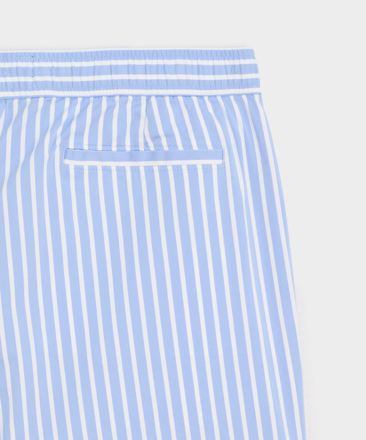 5 Striped Poplin Short - Image 7