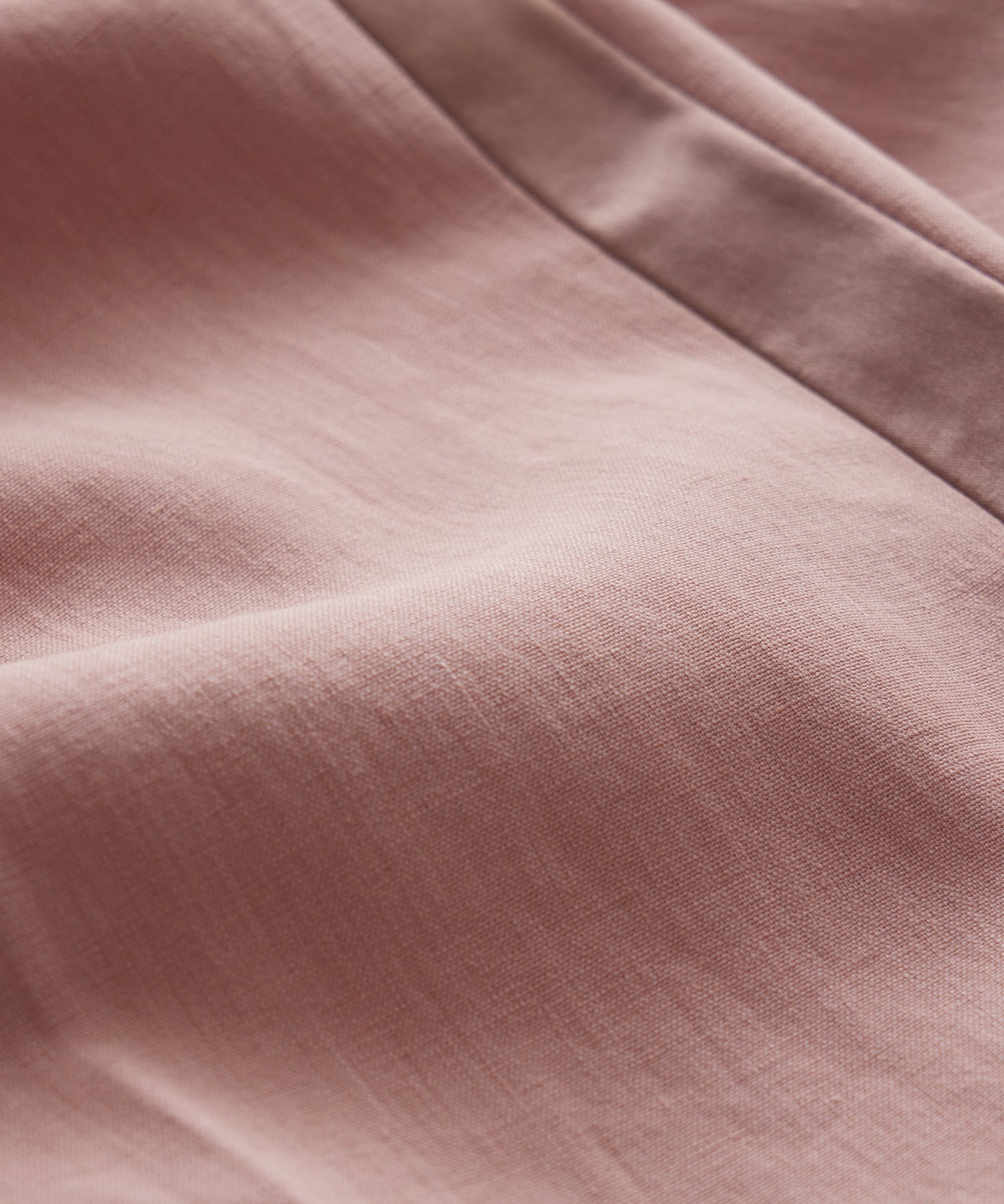 Relaxed Italian Sueded Linen Tuxedo Trouser - Image 8