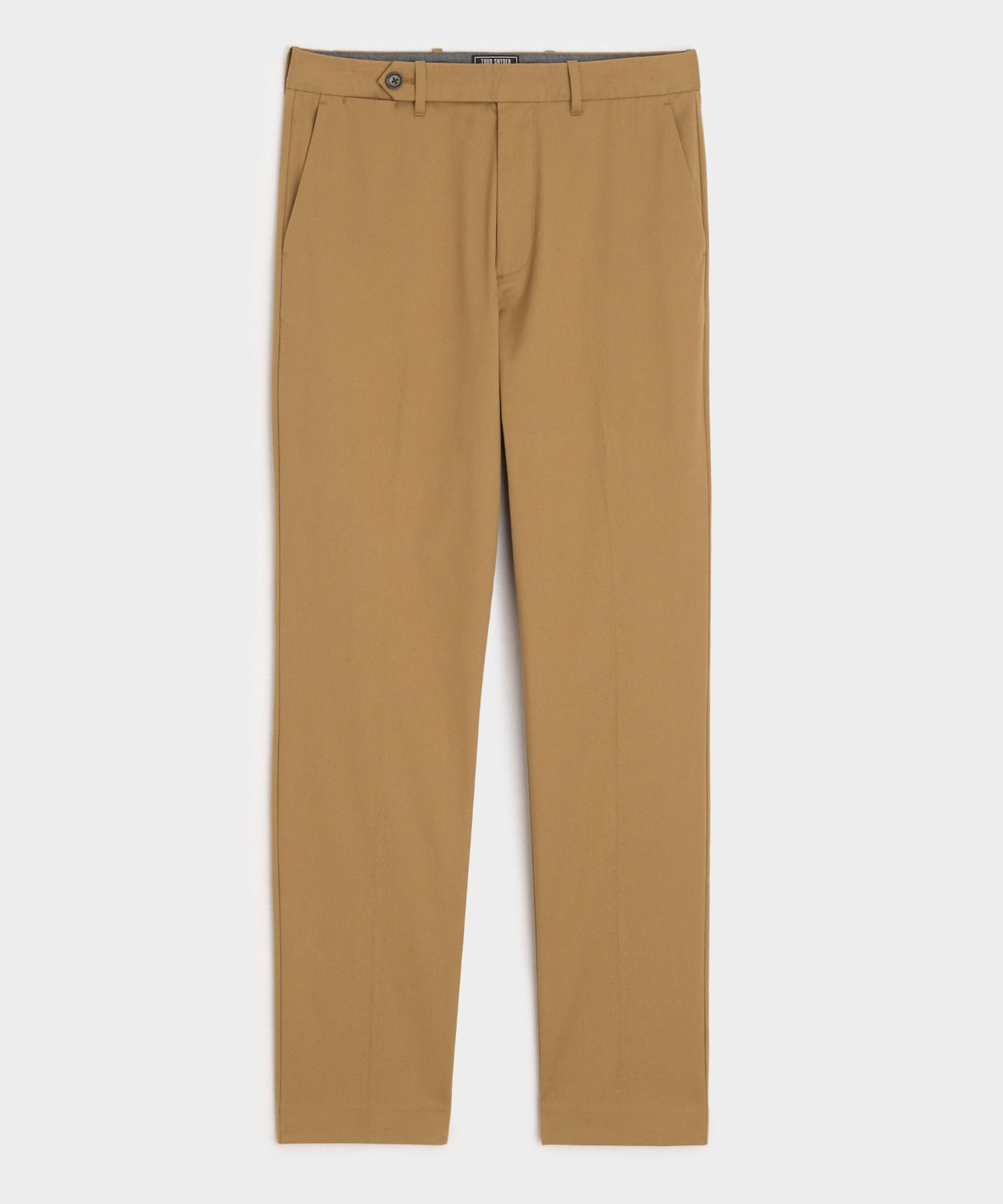 Straight Fit Italian Cotton Tab Chino - Image 2