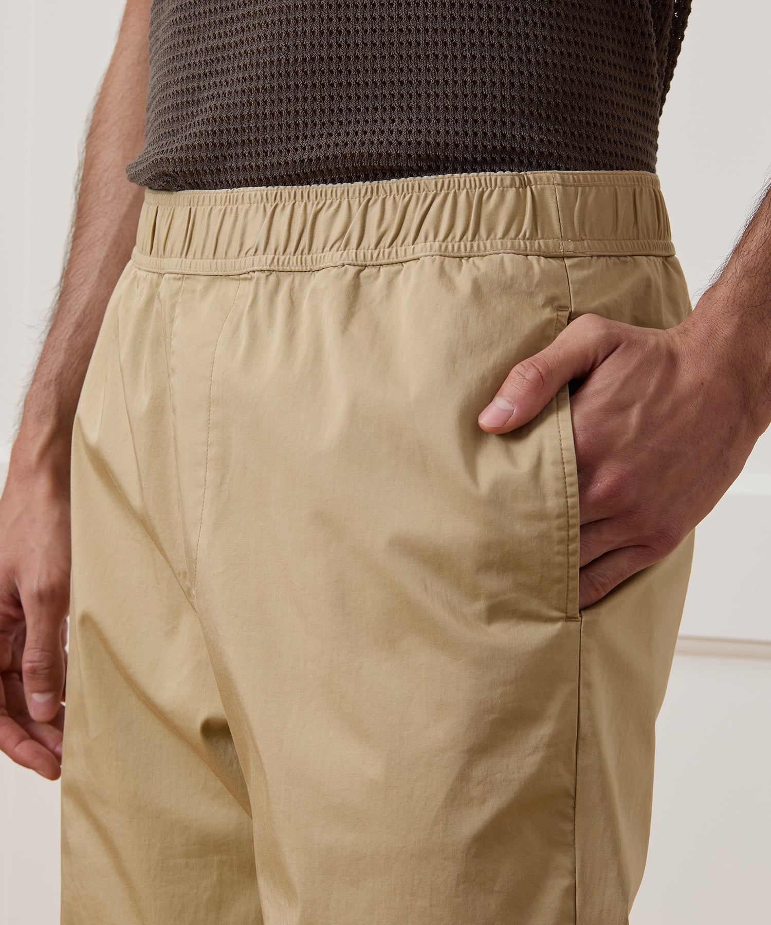 Relaxed Poplin Leisure Pant - Image 5