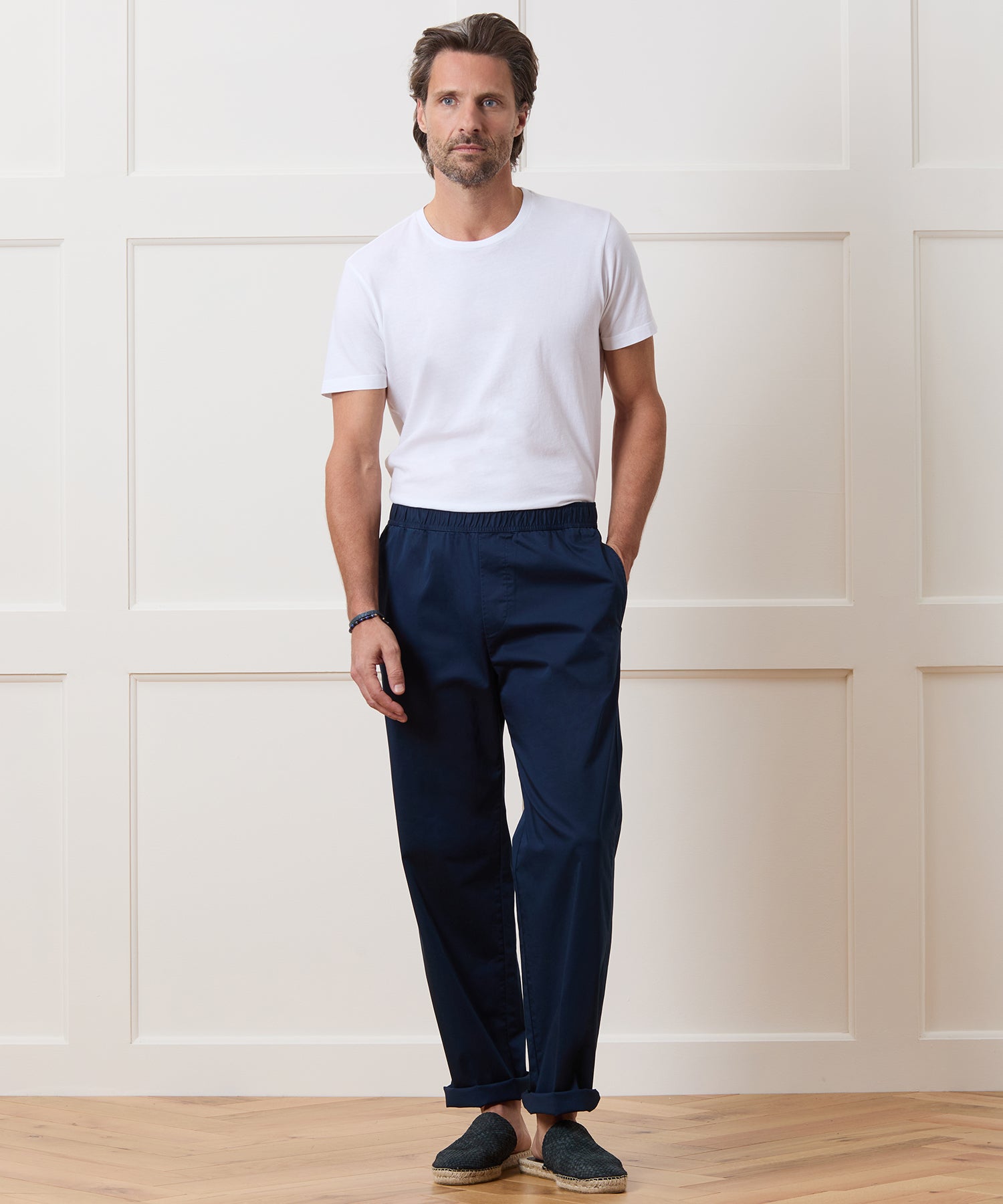 Relaxed Poplin Leisure Pant - Image 6