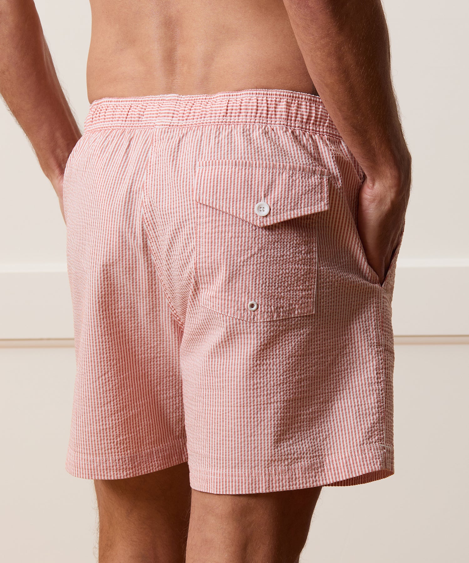 5 Seersucker Montauk Swim Trunk - Image 4