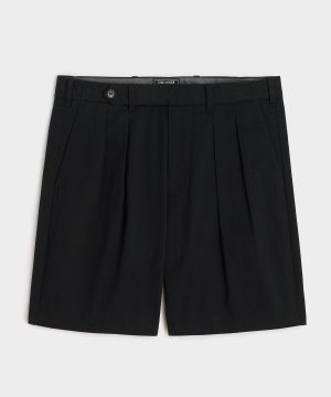 7 Pleated Tab Short