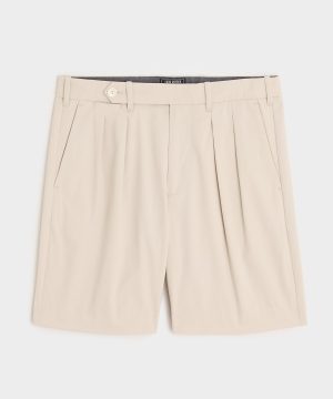 7 Pleated Tab Short