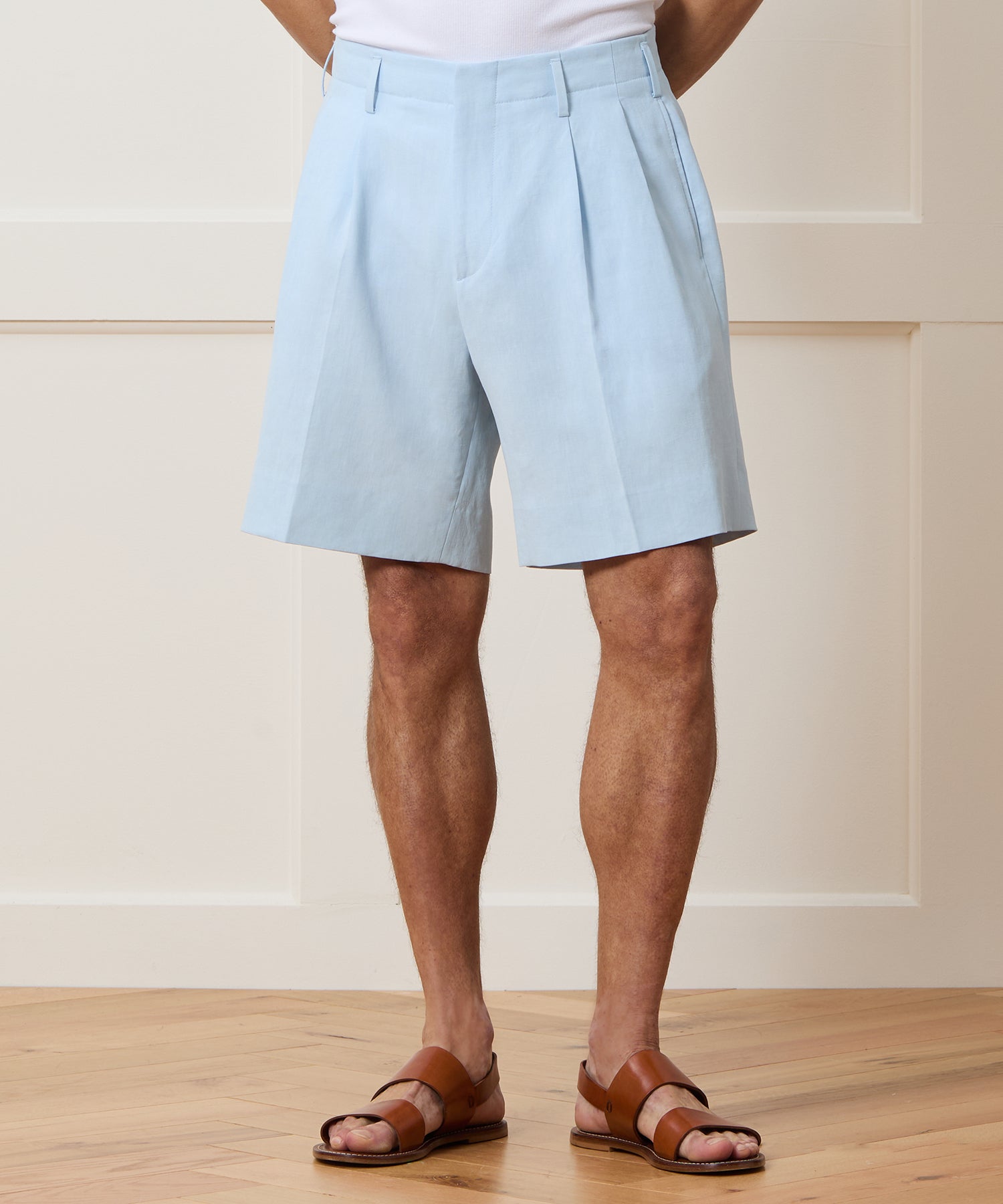 8 Italian Sueded Linen Hollywood Short - Image 2
