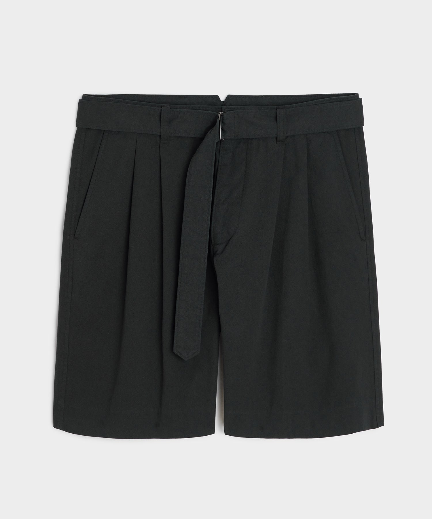 8 Cotton Self-Belt Short