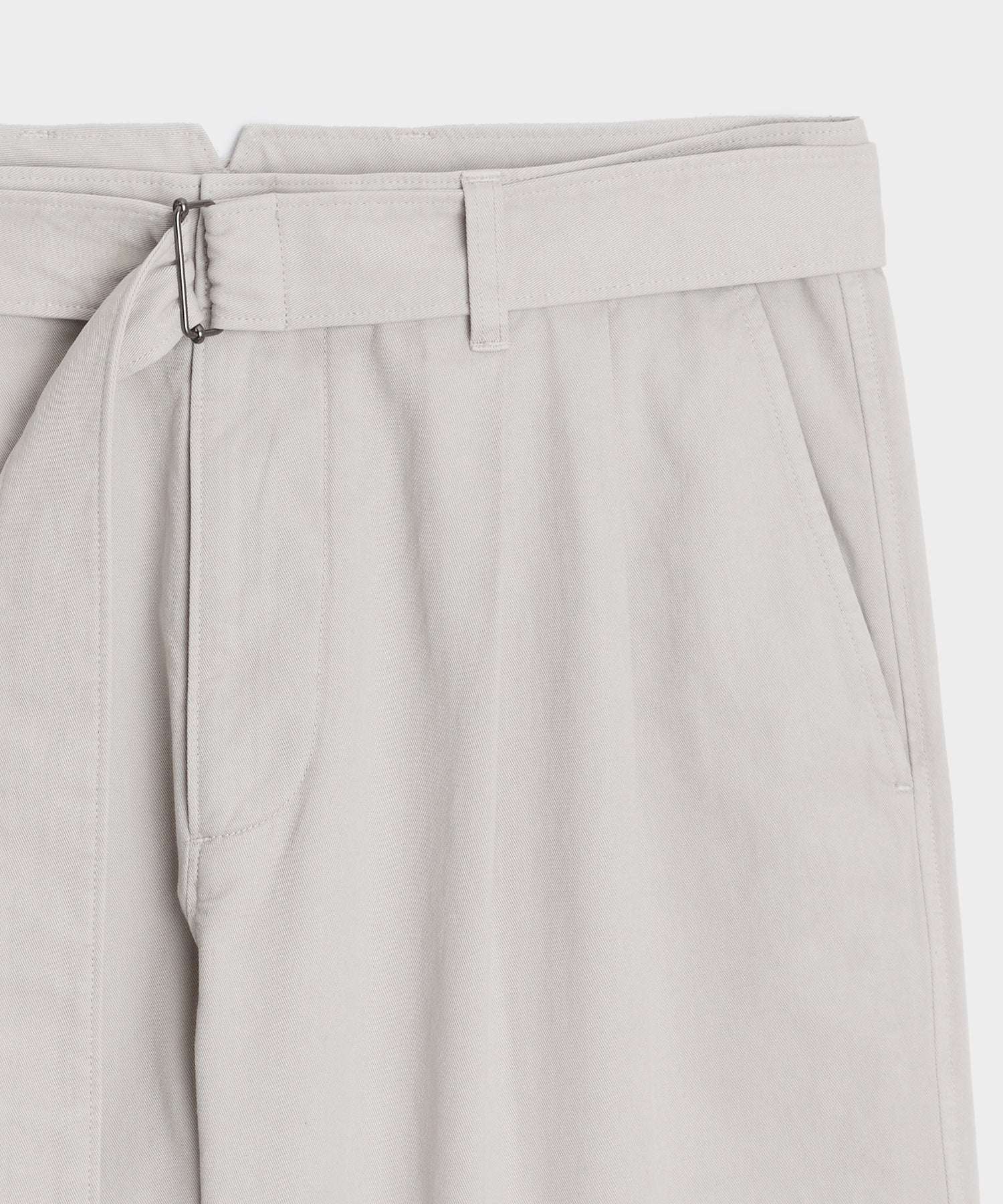 8 Cotton Self-Belt Short - Image 6