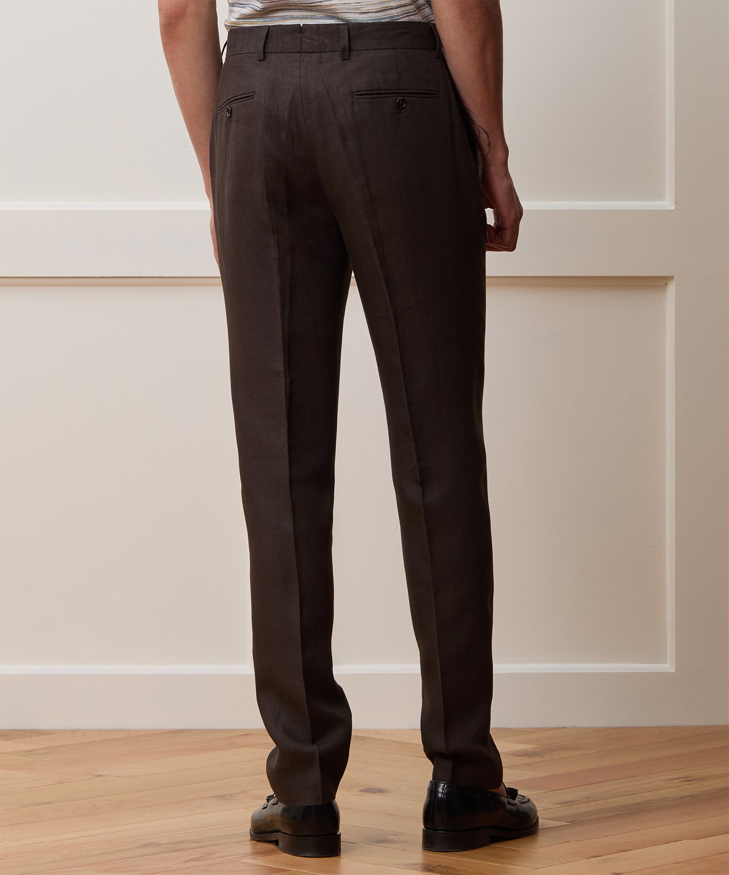 Italian Linen Sutton Trouser - Image 4