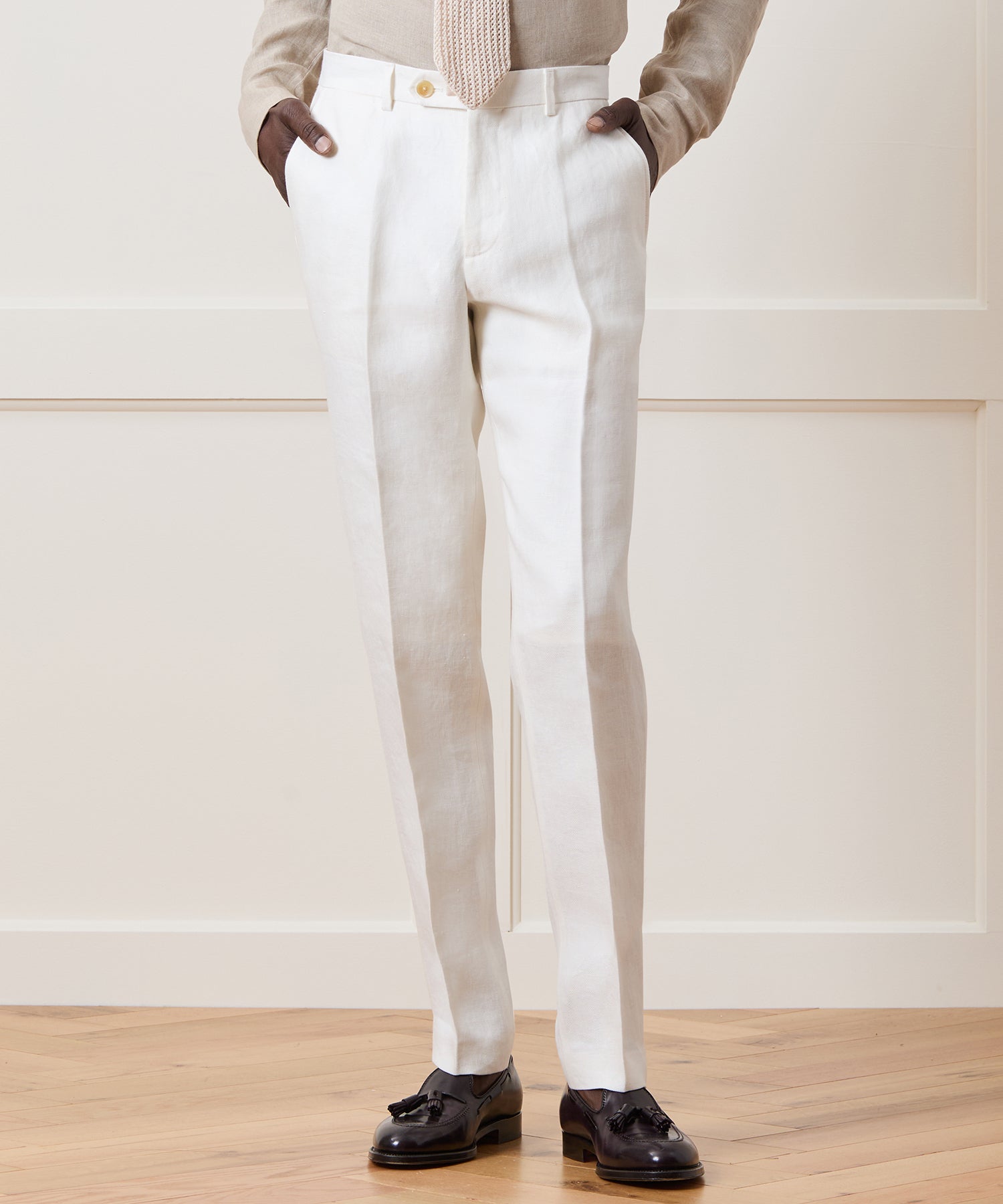 Italian Linen Sutton Trouser - Image 2