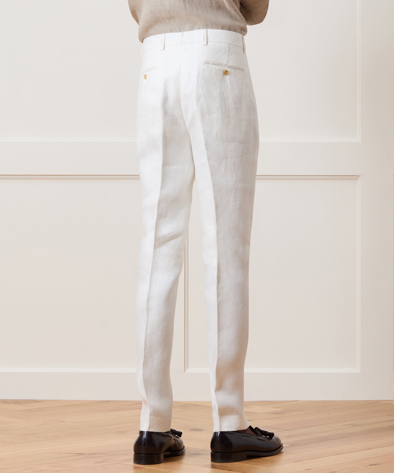 Italian Linen Sutton Trouser - Image 4