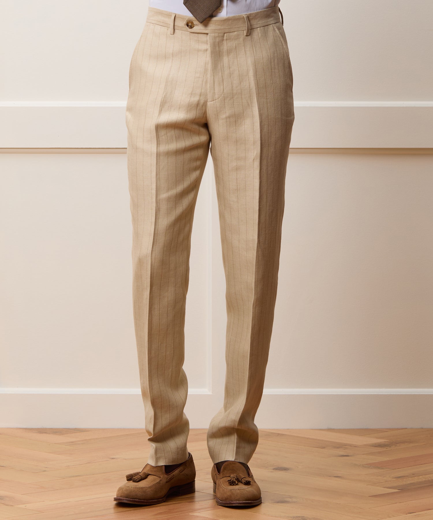 Italian Linen-Silk Sutton Trouser - Image 2