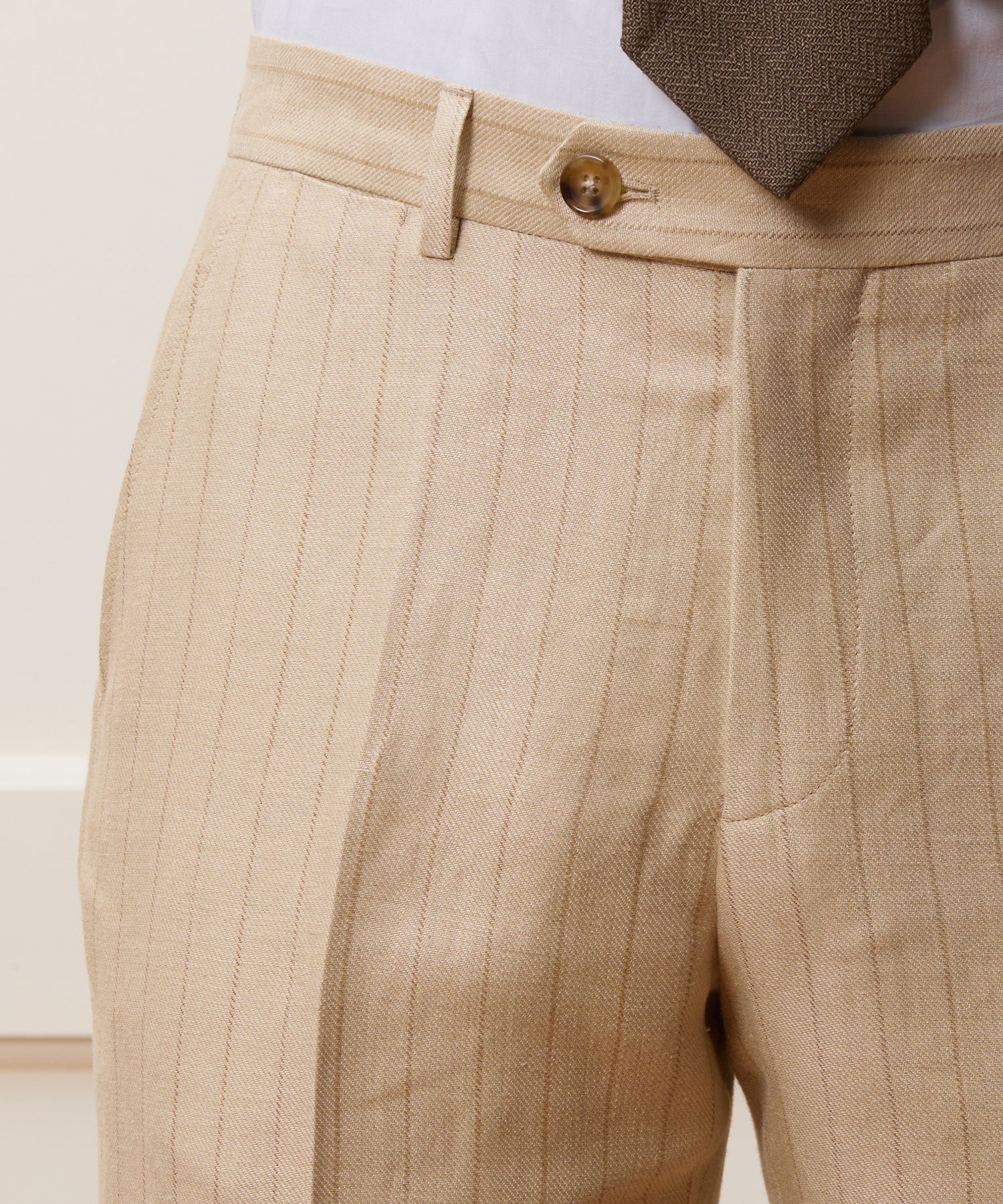 Italian Linen-Silk Sutton Trouser - Image 5