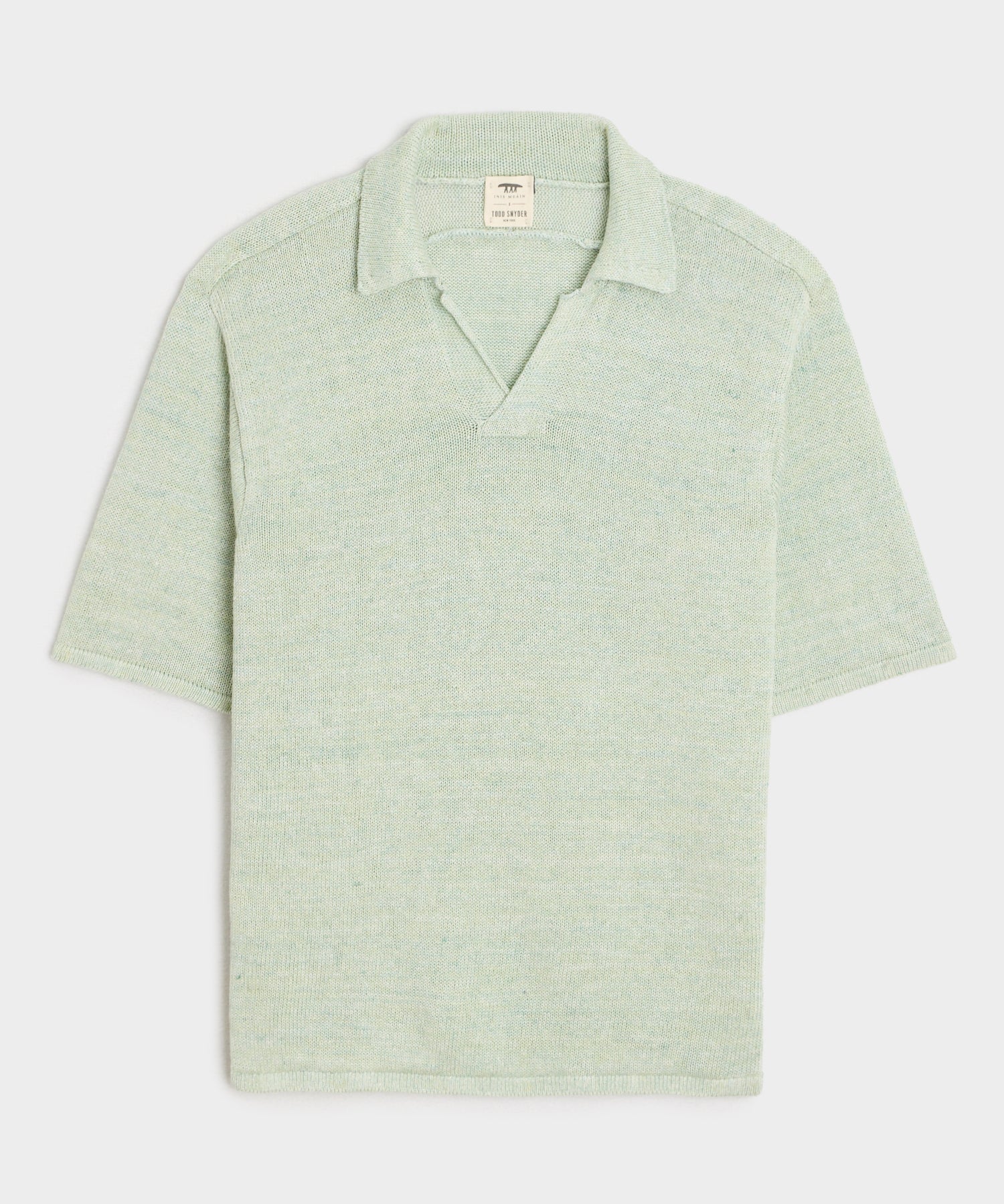 Inis Me??in Washed Linen Polo
