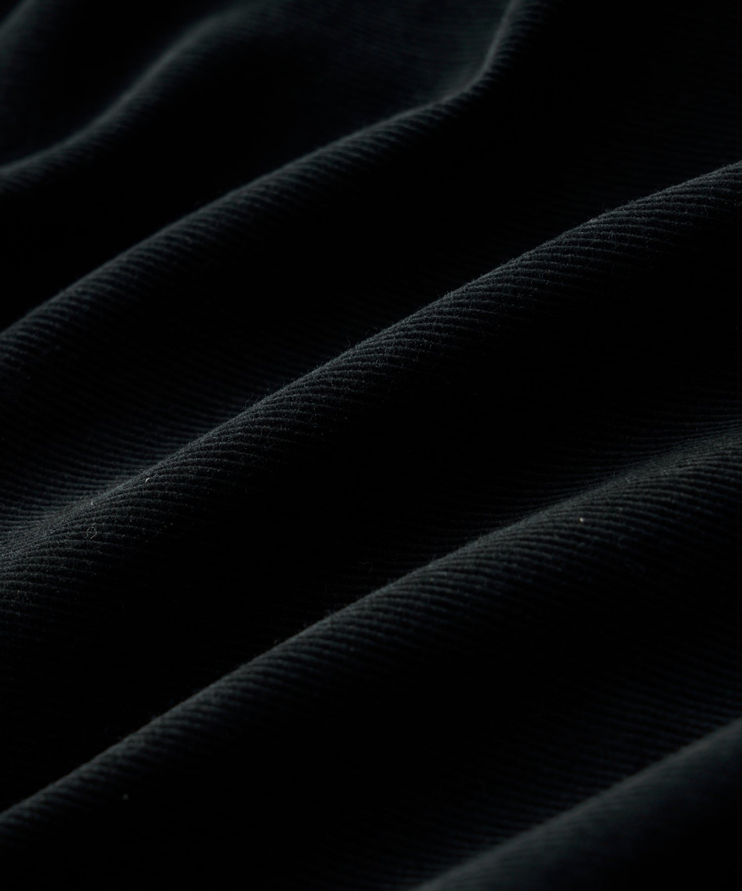 Corduroy Two-Pocket Field Shirt in Black - Image 3