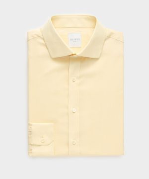 Merino Spread Collar Dress Shirt