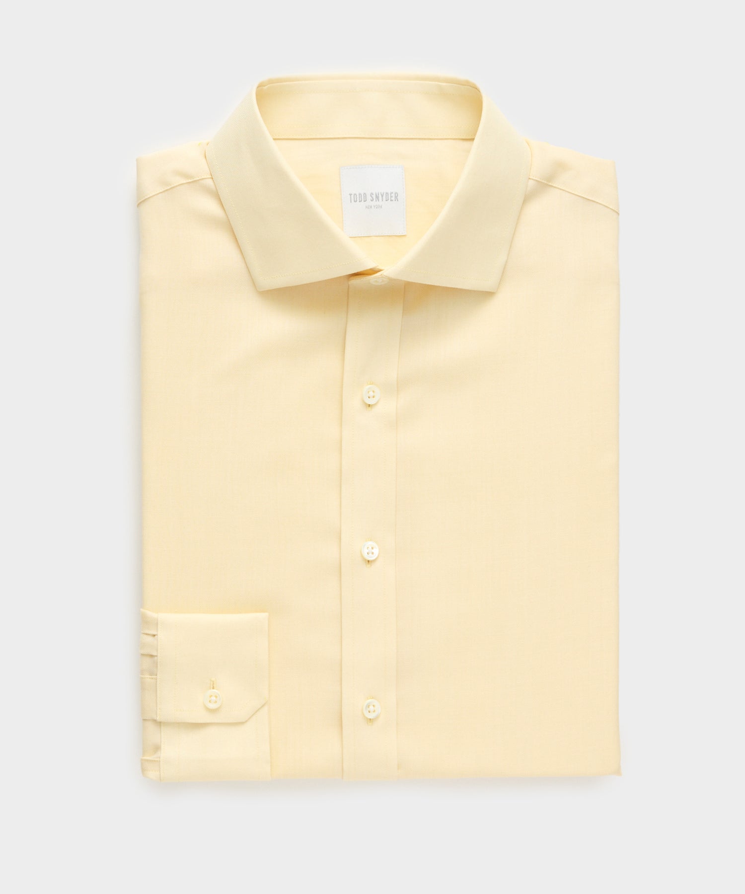 Merino Spread Collar Dress Shirt
