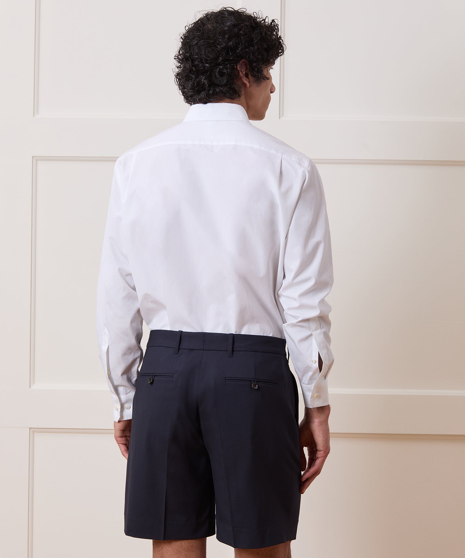 Cotton Poplin Button-Down Collar Dress Shirt - Image 4