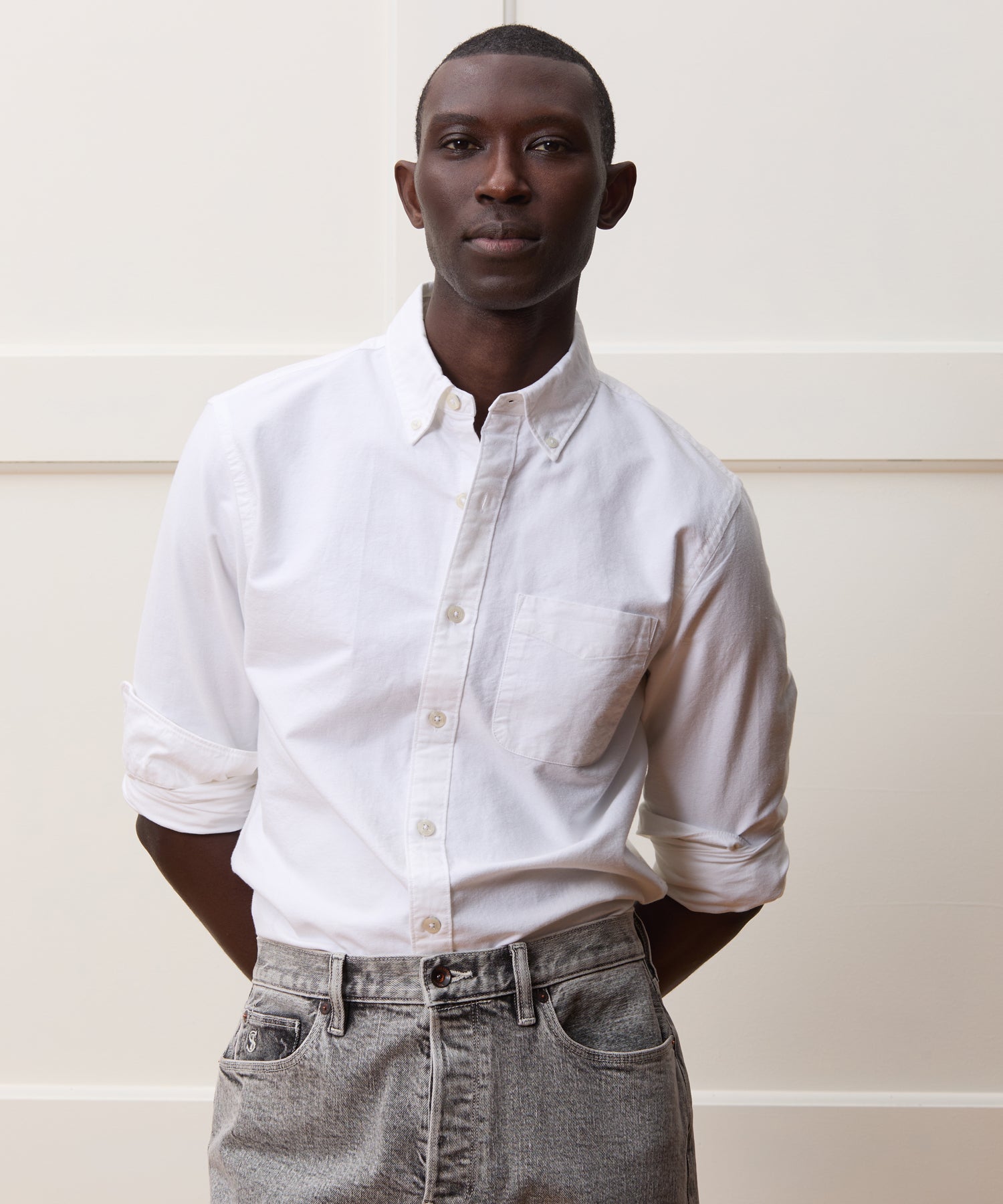 Japanese Selvedge Oxford Button-Down Collar Shirt - Image 2