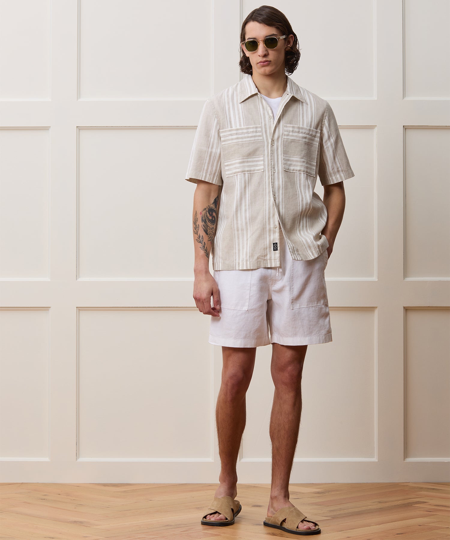 7 Linen Beach Short - Image 4