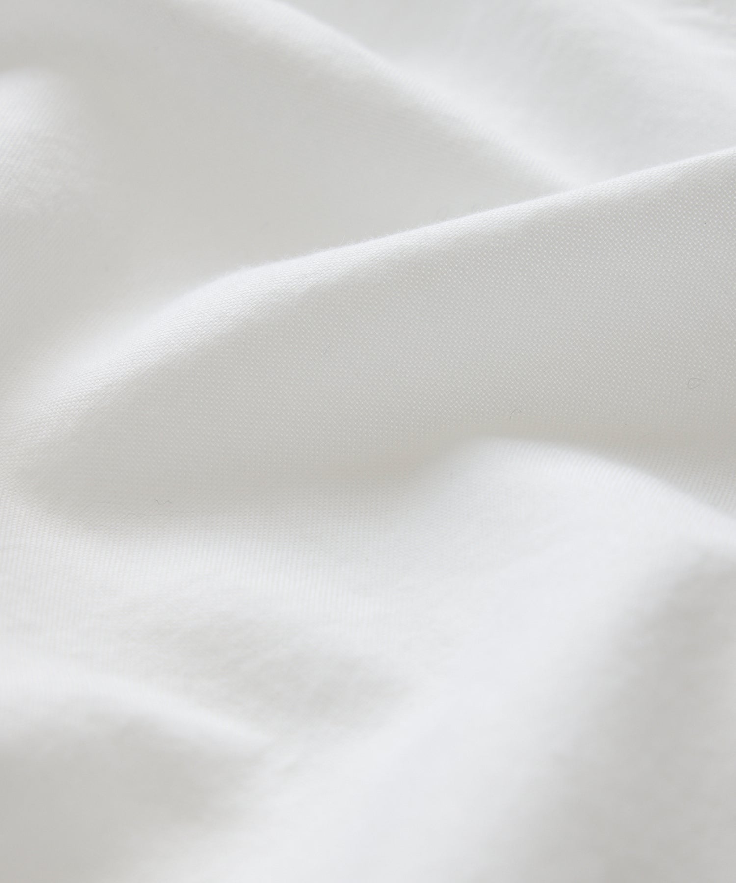 Cropped Cotton Oxford Camp Collar Shirt - Image 3
