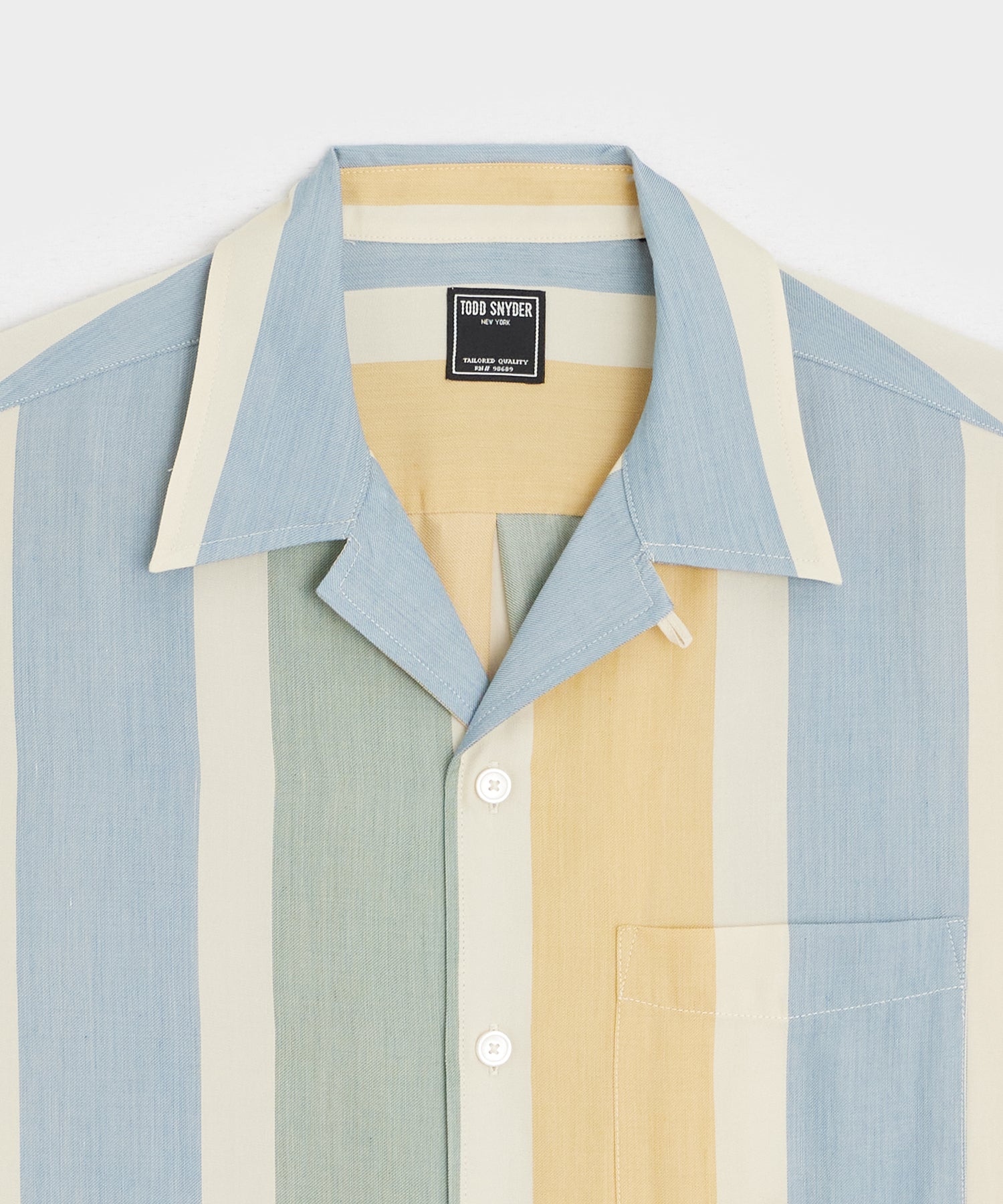 Cropped Rayon Capri Shirt - Image 7