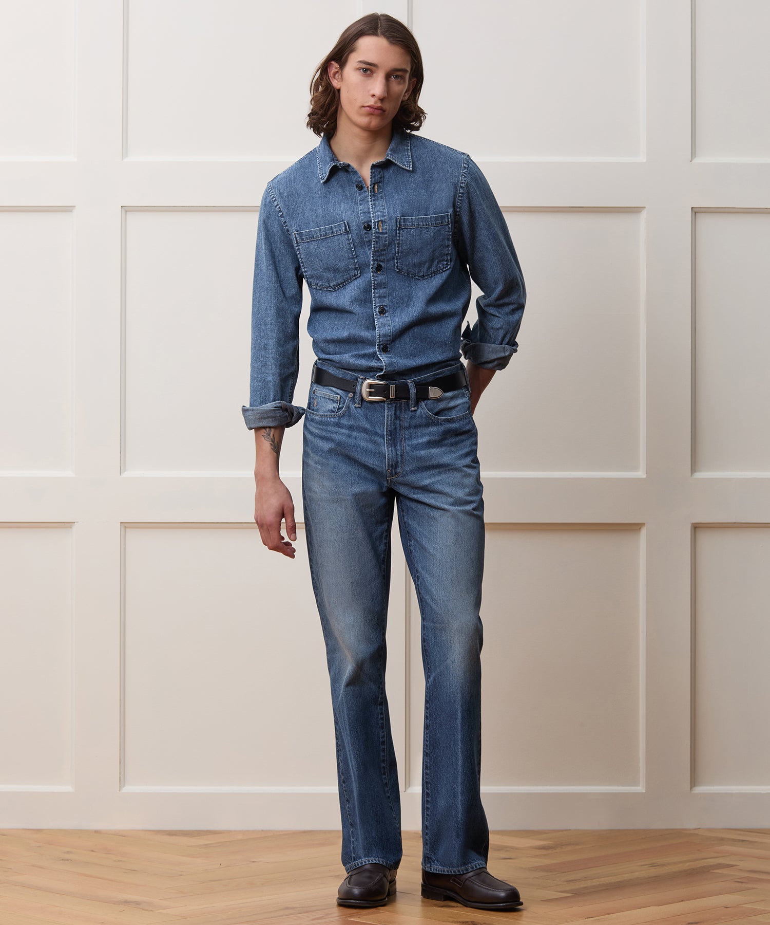 Denim Overshirt - Image 4