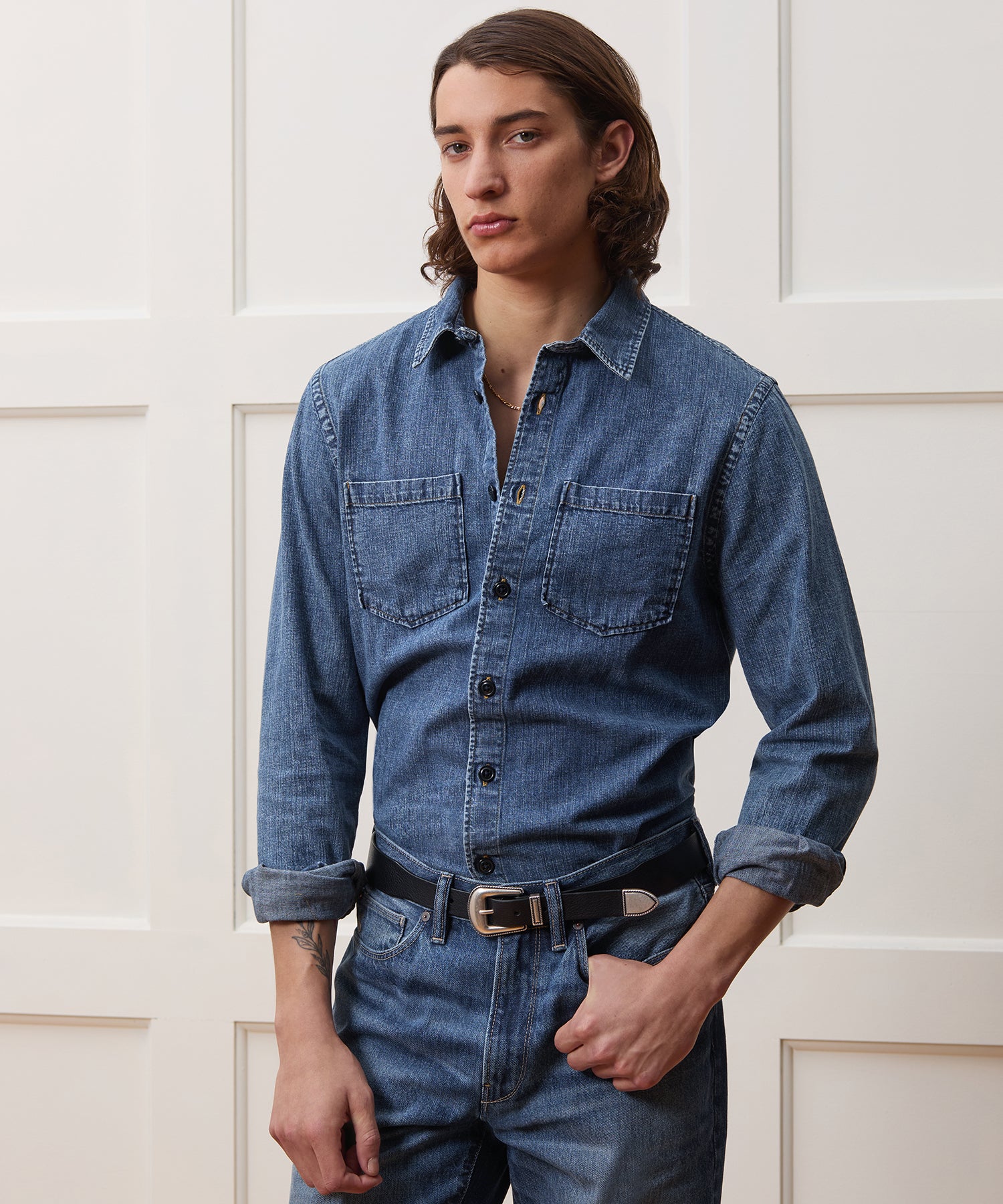Denim Overshirt - Image 2